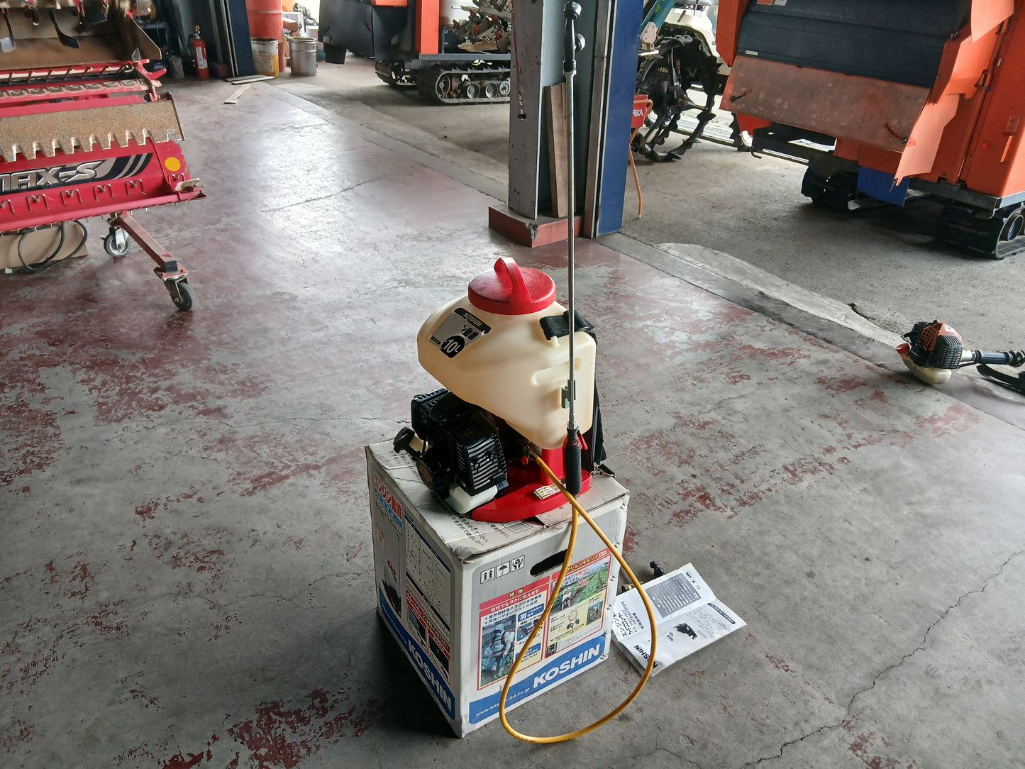 工進　中古　動力噴霧器　ES-10C 【宮城2990】