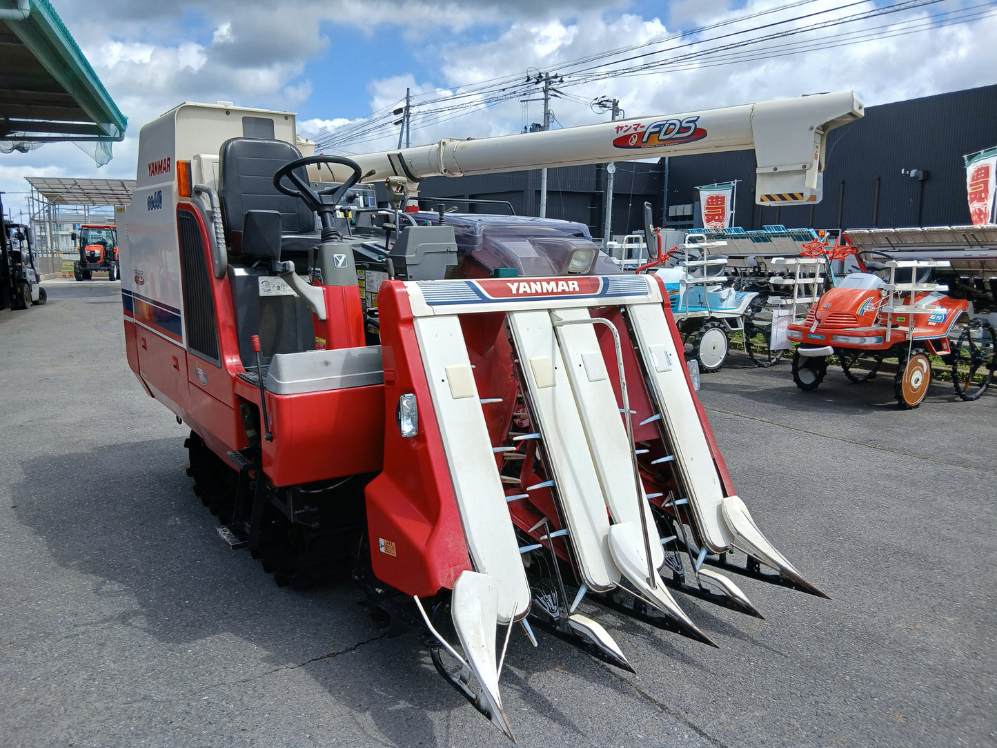 ヤンマー　中古　コンバイン　GC440　【宮城店2988P】
