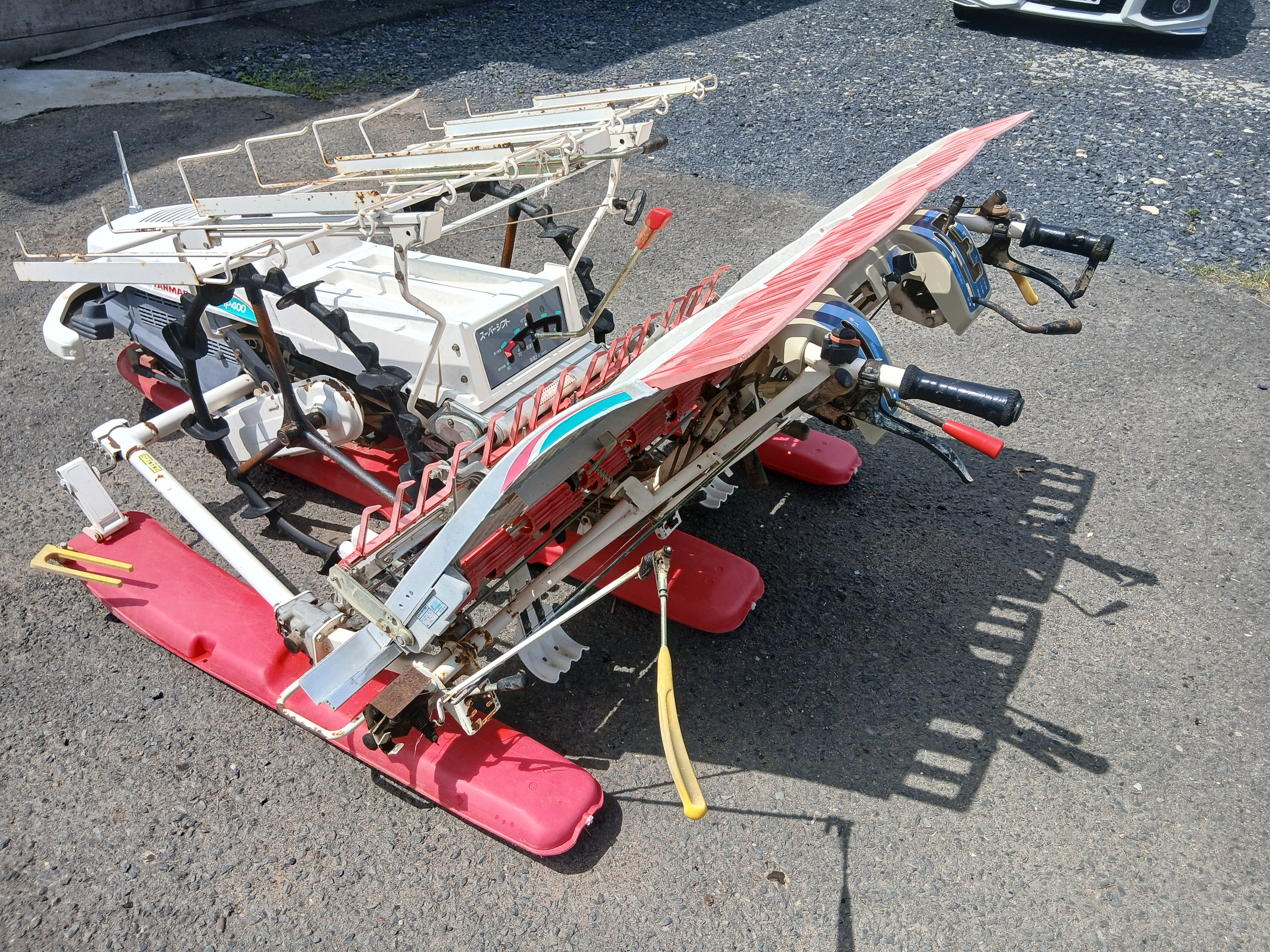 ヤンマー 中古 歩行田植機 AP400 ジャンク・部品取り品【宮城3023