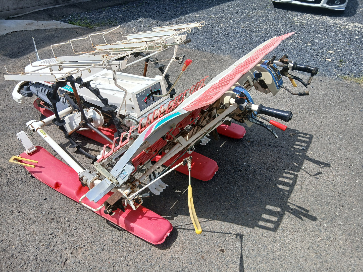 ヤンマー　中古　歩行田植機　AP400　ジャンク・部品取り品【宮城3023】
