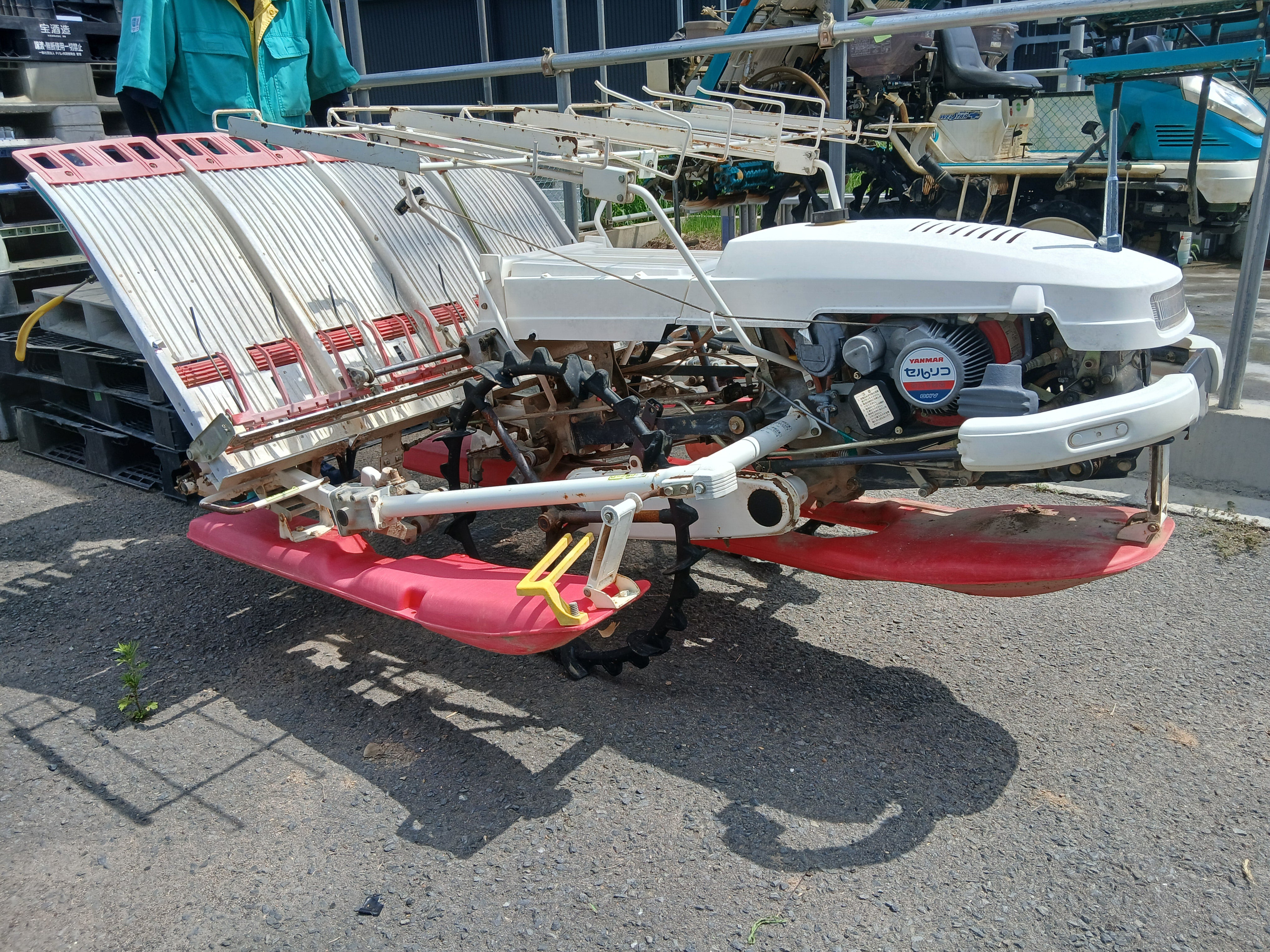 ヤンマー 中古 歩行田植機 AP400 ジャンク・部品取り品【宮城3023
