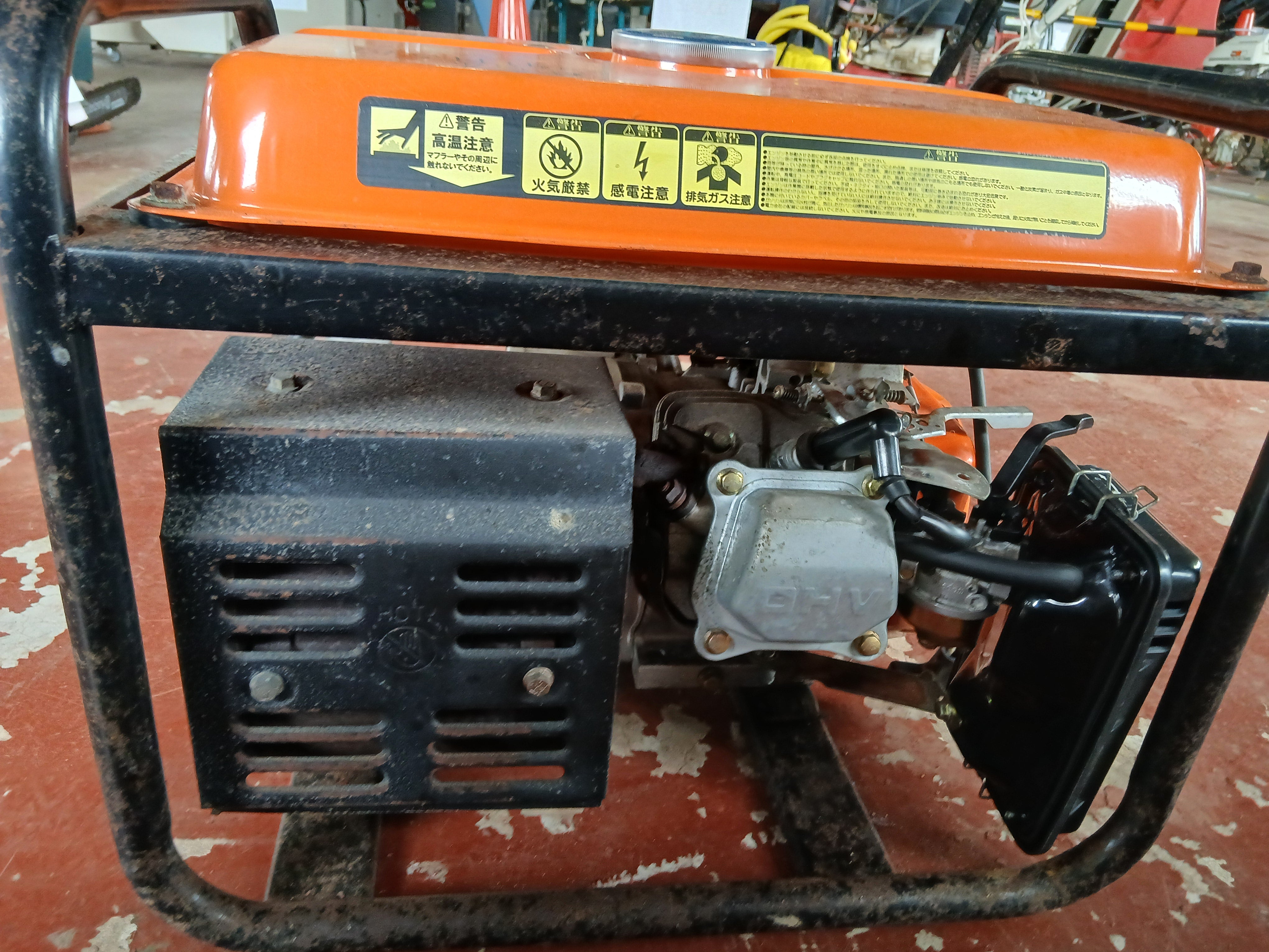 ナカトミ 中古 発電機 EG-2000 ジャンク・部品取り品 【宮城3047