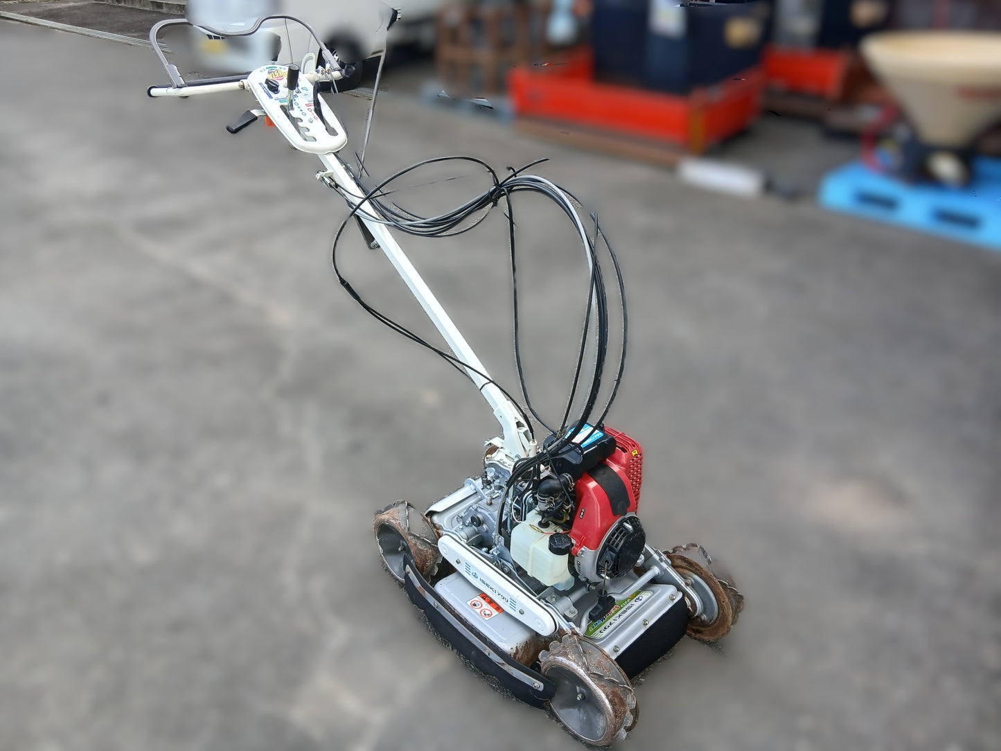 【ジャンク品】　オーレック（イセキ）　中古　スパイダーモア　SP851A　【宮城店3003】
