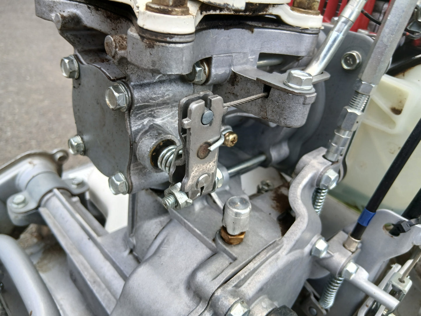 【ジャンク品】　オーレック（イセキ）　中古　スパイダーモア　SP851A　【宮城店3003】