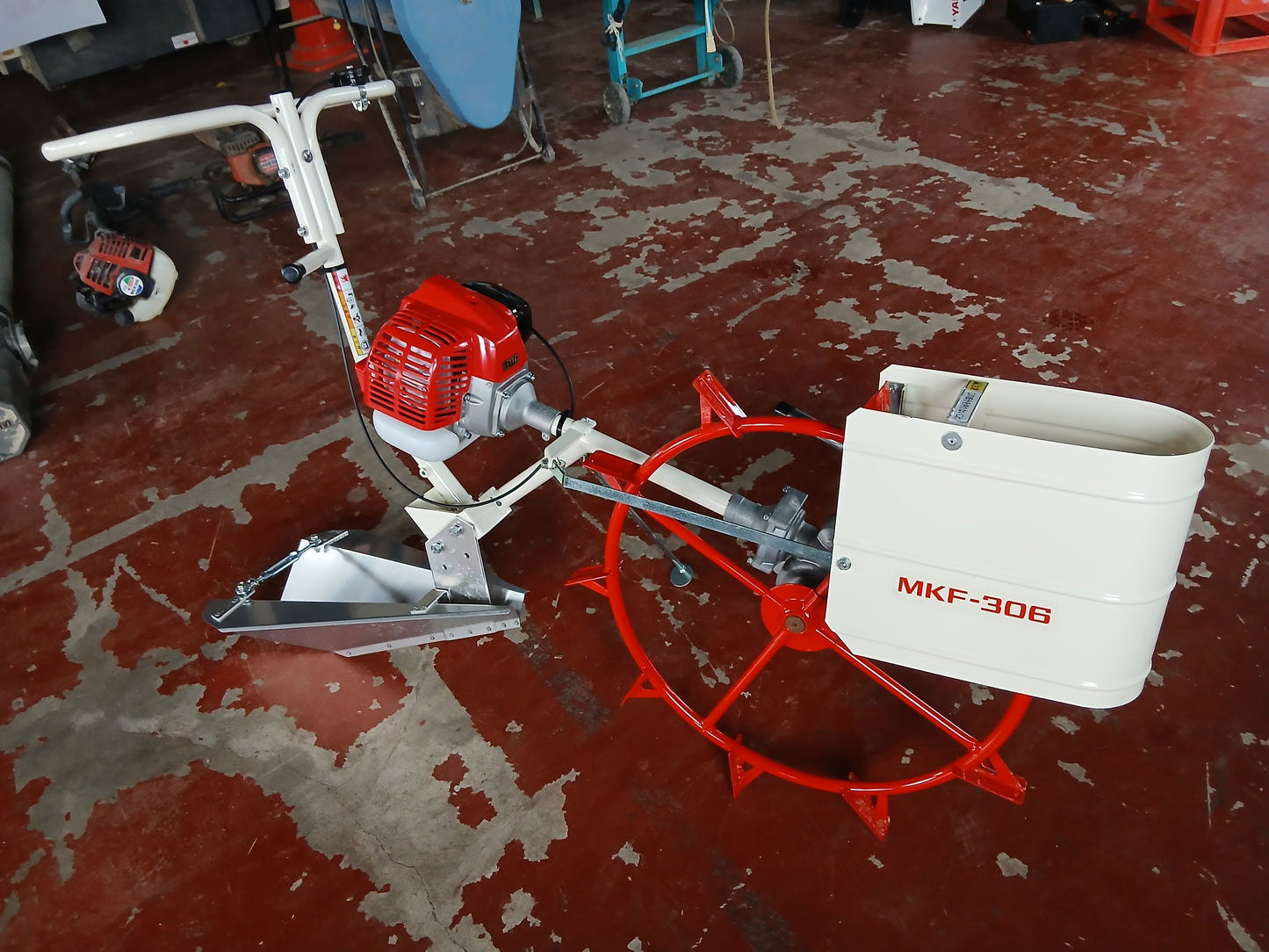 丸山 中古 歩行溝切機 MKF-306 【宮城3079】