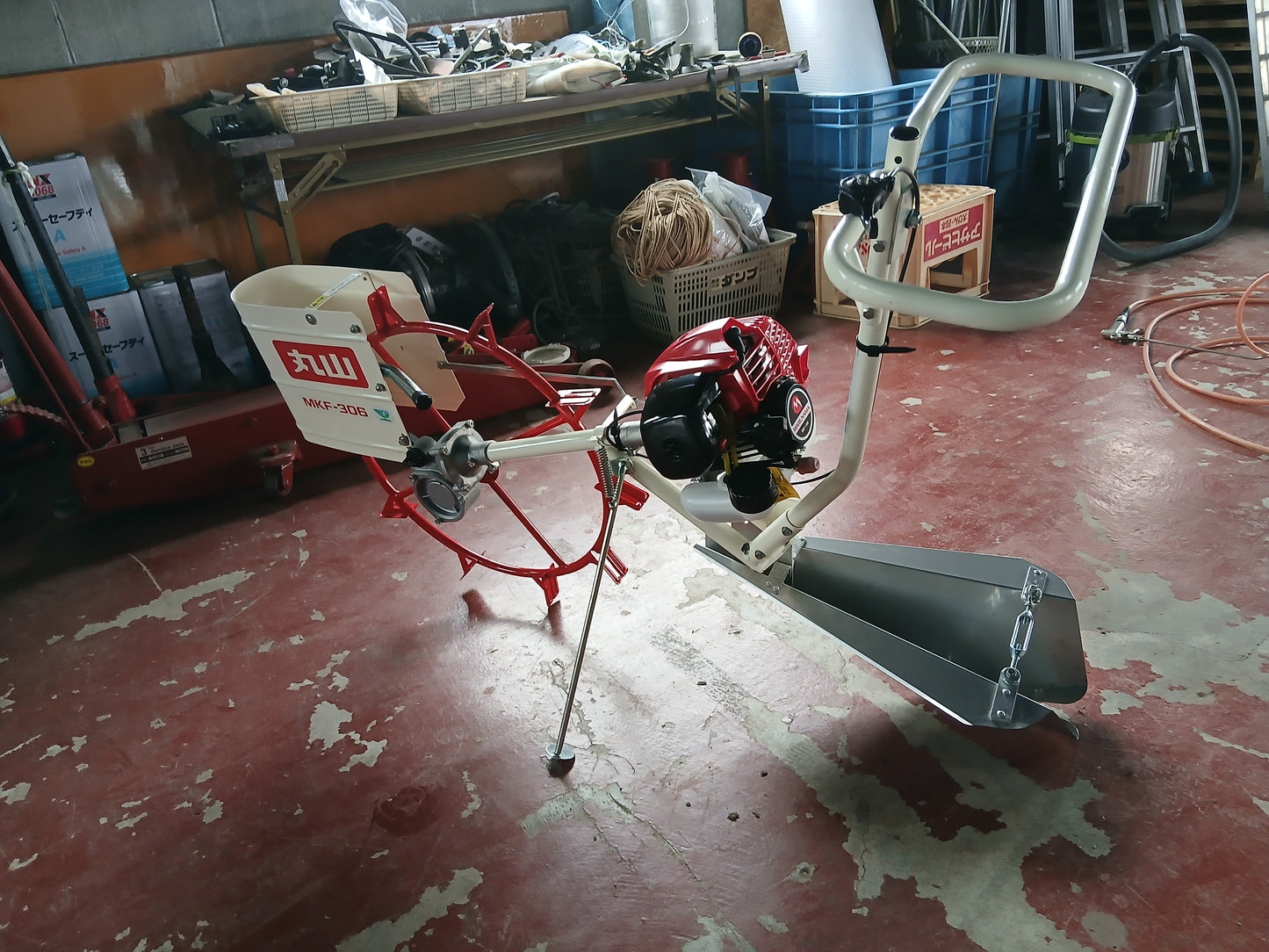 丸山 中古 歩行溝切機 MKF-306 【宮城3079】