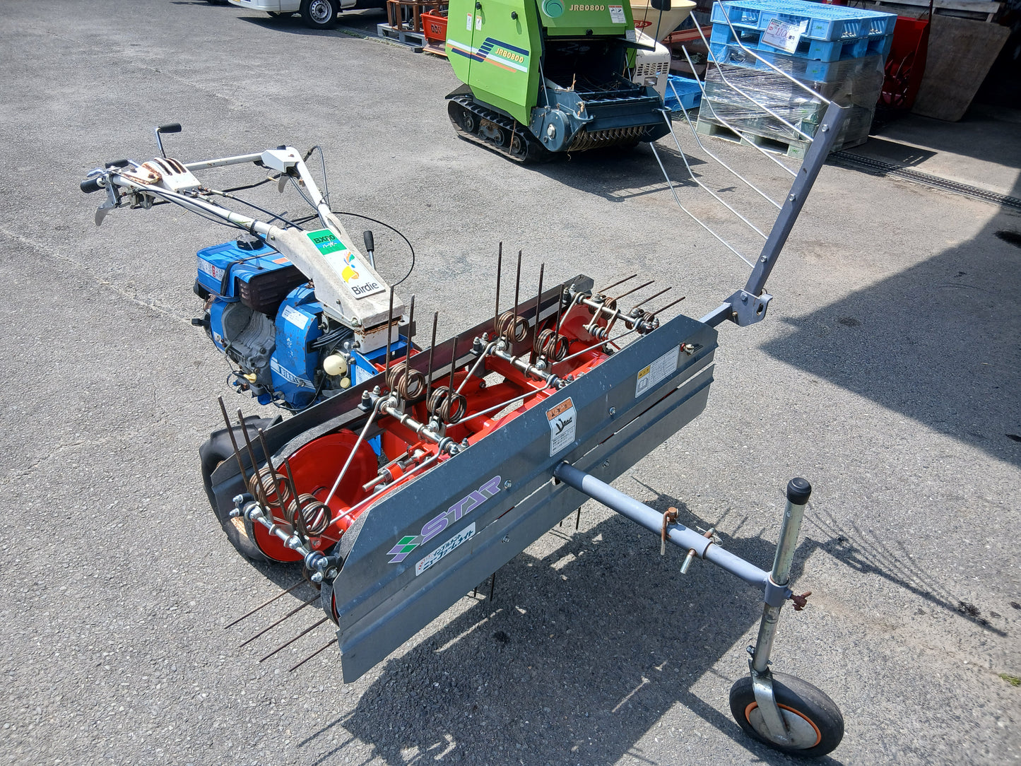 オーレック+スター　中古　テーラー+集草機　BX80+HHM1280　【宮城店3091】