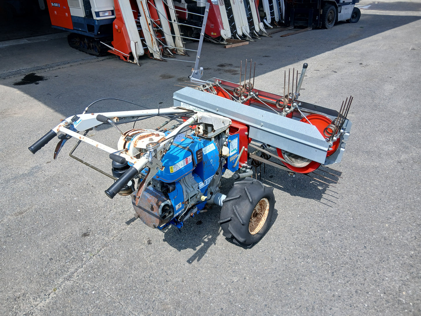 オーレック+スター　中古　テーラー+集草機　BX80+HHM1280　【宮城店3091】