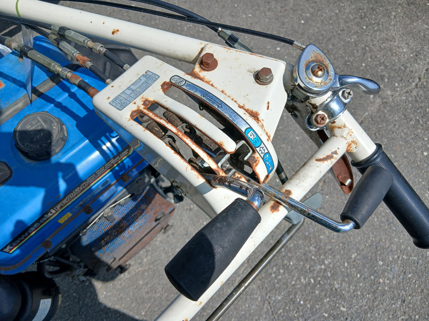 オーレック+スター　中古　テーラー+集草機　BX80+HHM1280　【宮城店3091】