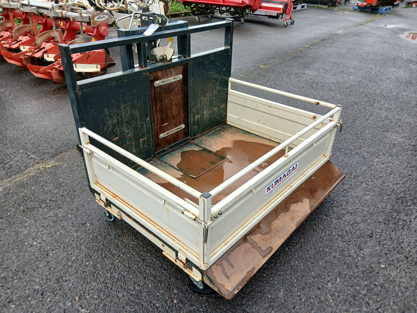 クマガイ　中古　整地キャリア　NA1350　【宮城店3136】