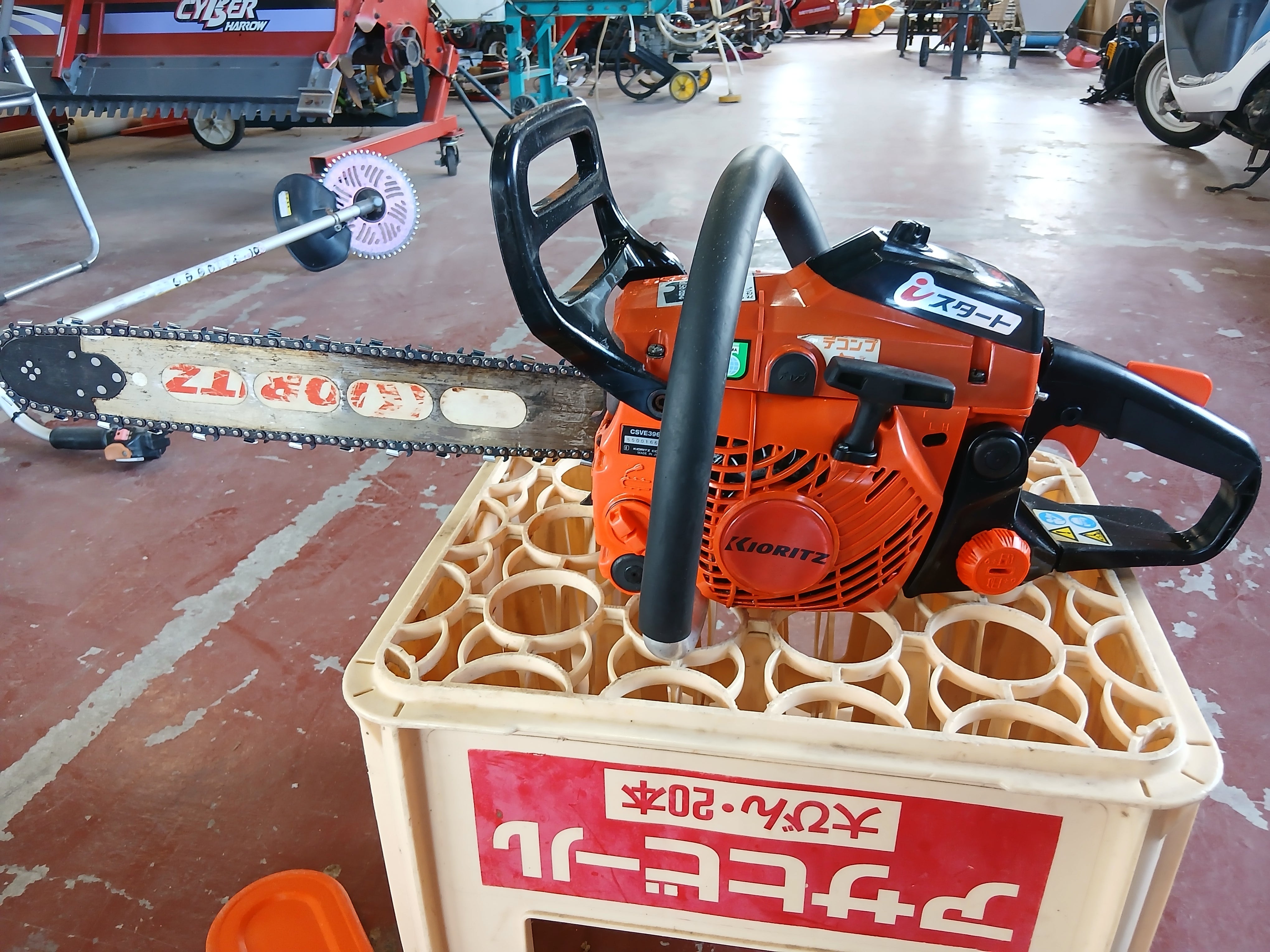 共立 中古 チェーンソー CSVE396 【宮城店3222】 – 農キング