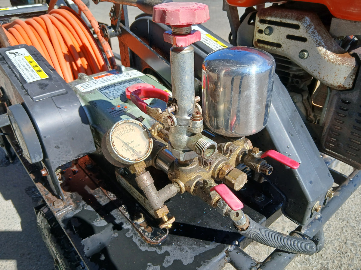 オリンピア 中古 セット動噴 MRA-30K ジャンク品・部品取り品 【宮城3213】