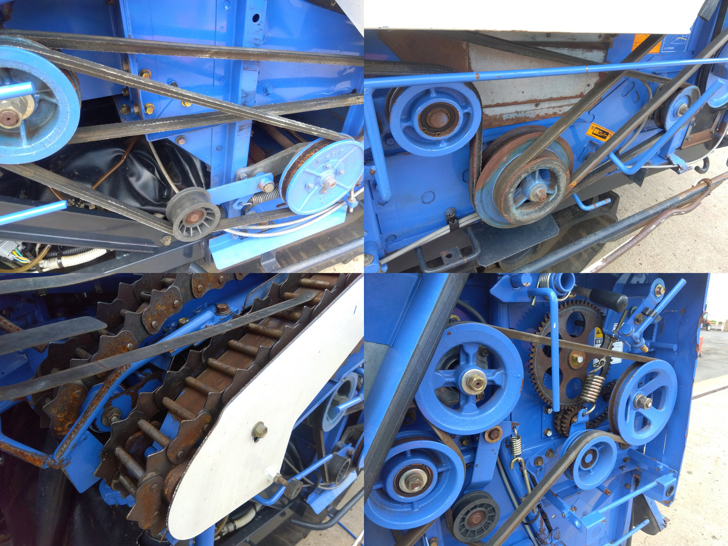 イセキ　中古　コンバイン　4条　43馬力　HF443