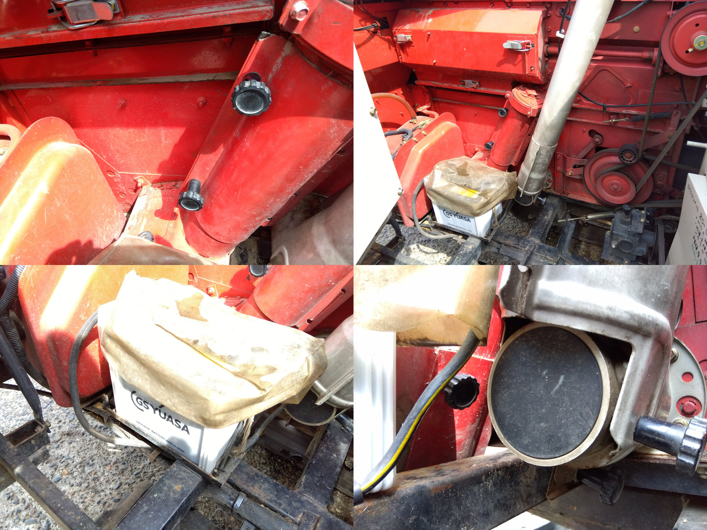 三菱　中古　コンバイン　MC240G