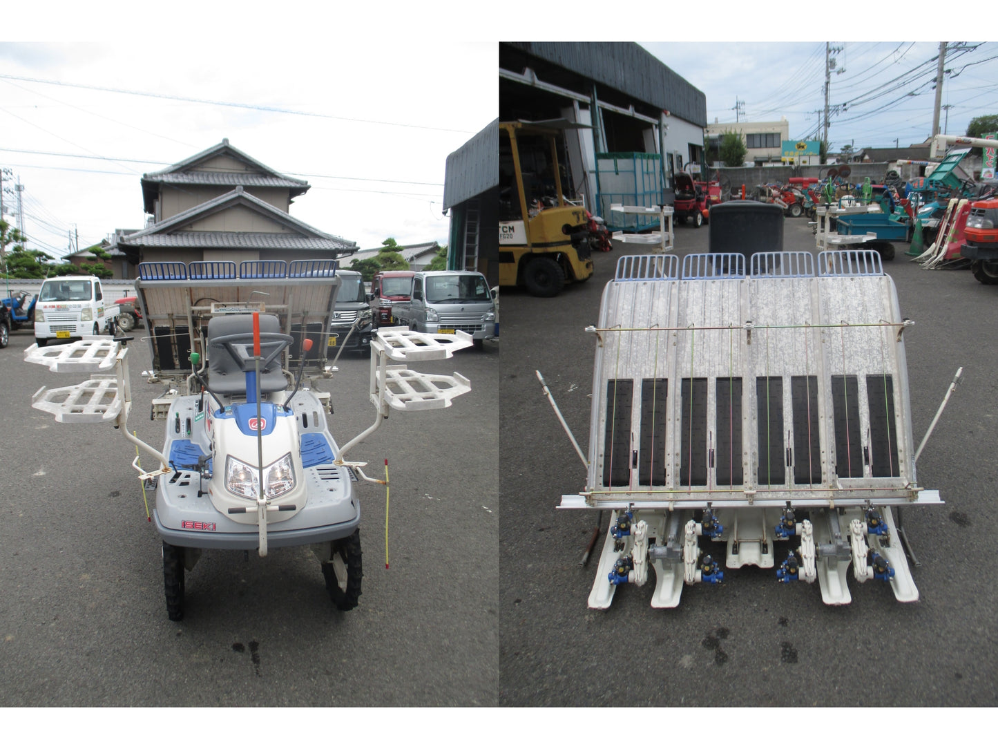 イセキ　中古　田植機　PQZ4-DUL