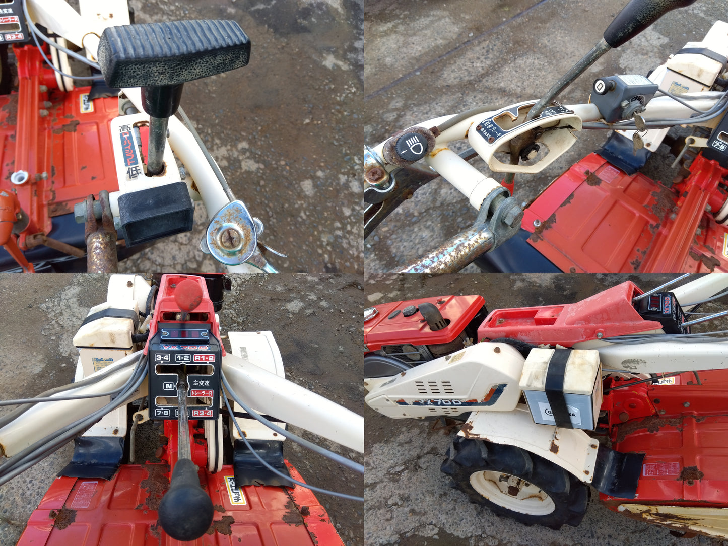 ヤンマー　中古　ディーゼル耕耘機　YX700