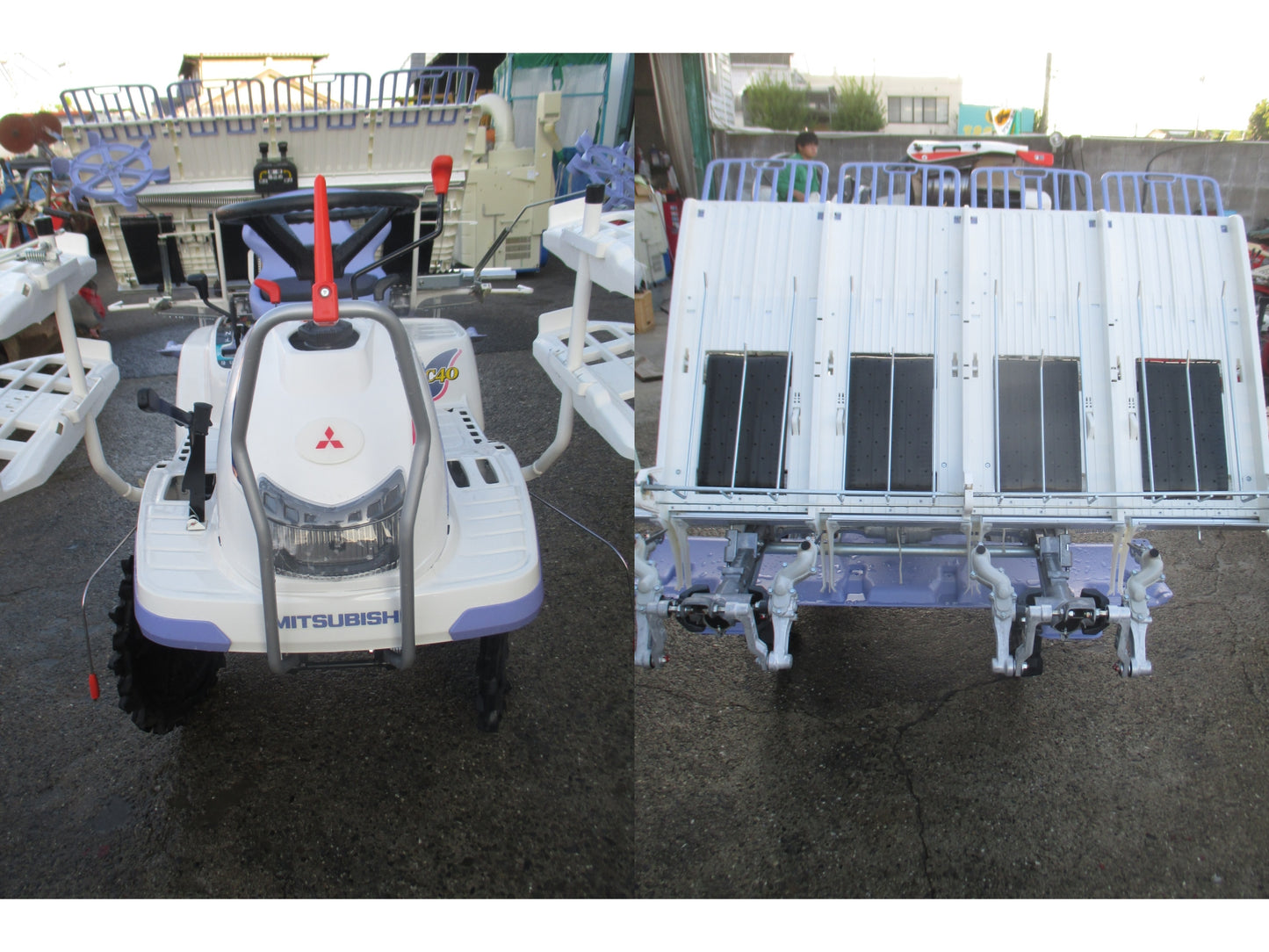 三菱マヒンドラ(クボタOEM)　中古　田植機　LC40(クボタEP4)