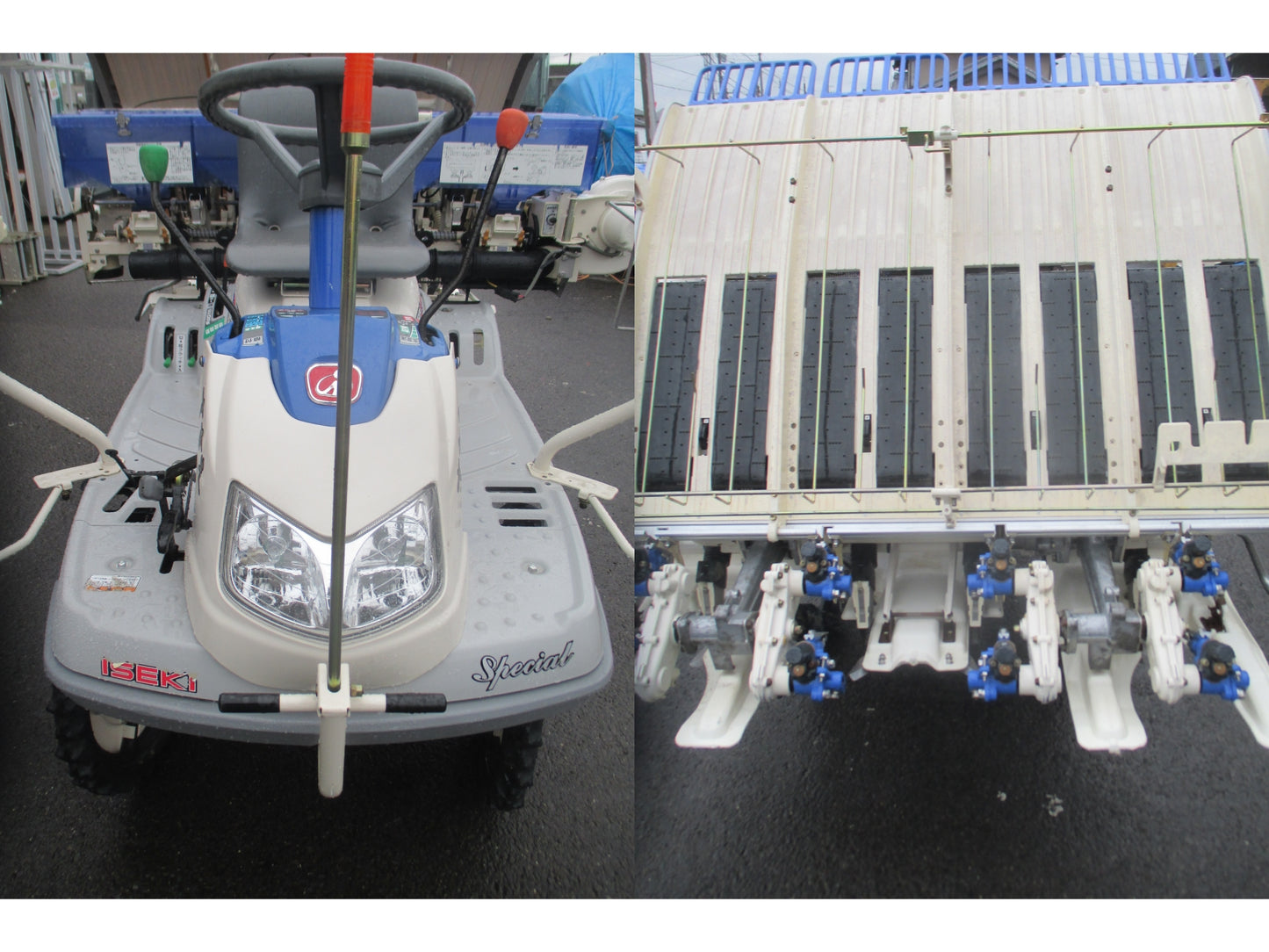 イセキ　中古　田植機　PQZ4-DULF