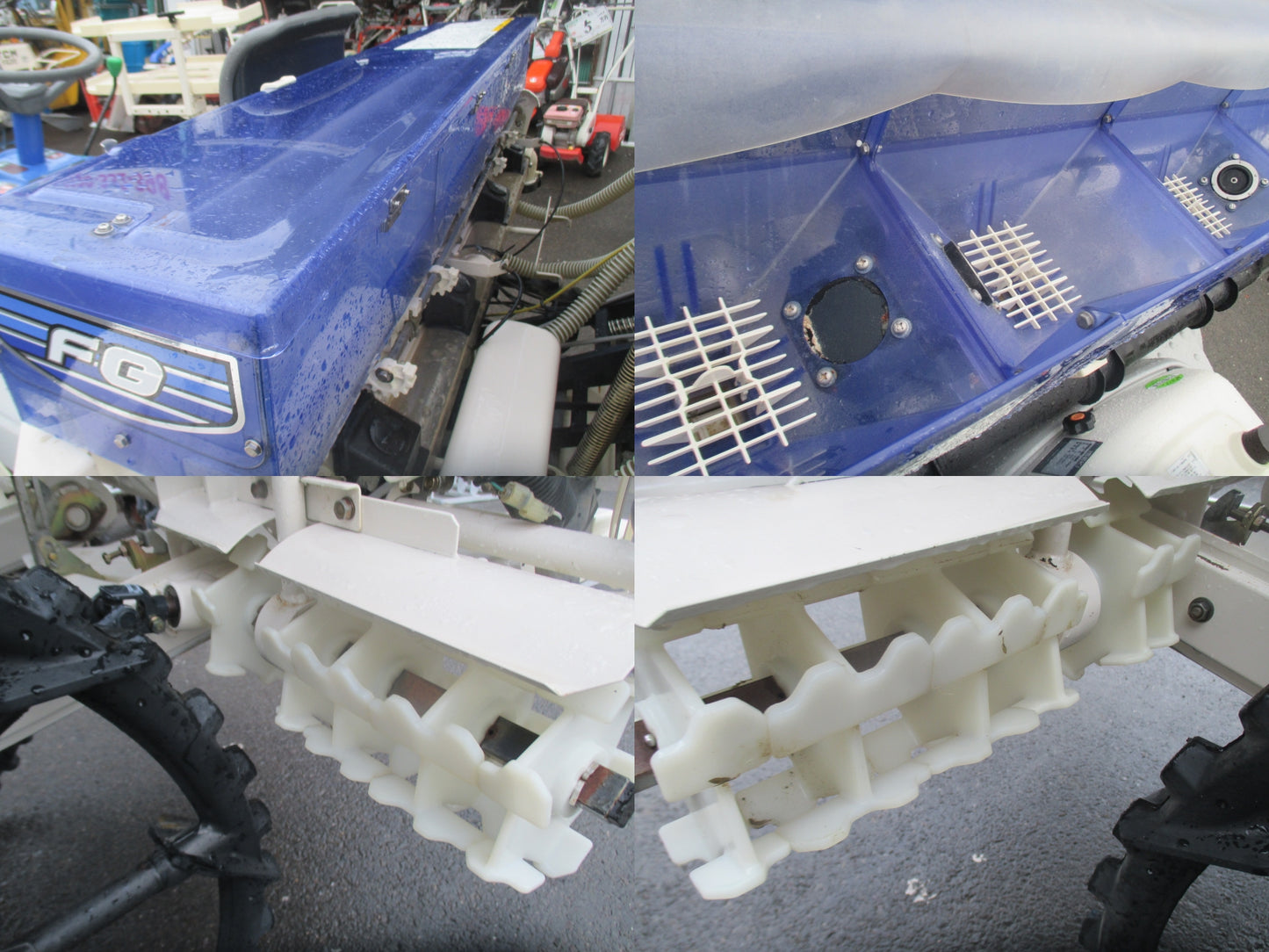 イセキ　中古　田植機　PQZ4-DULF