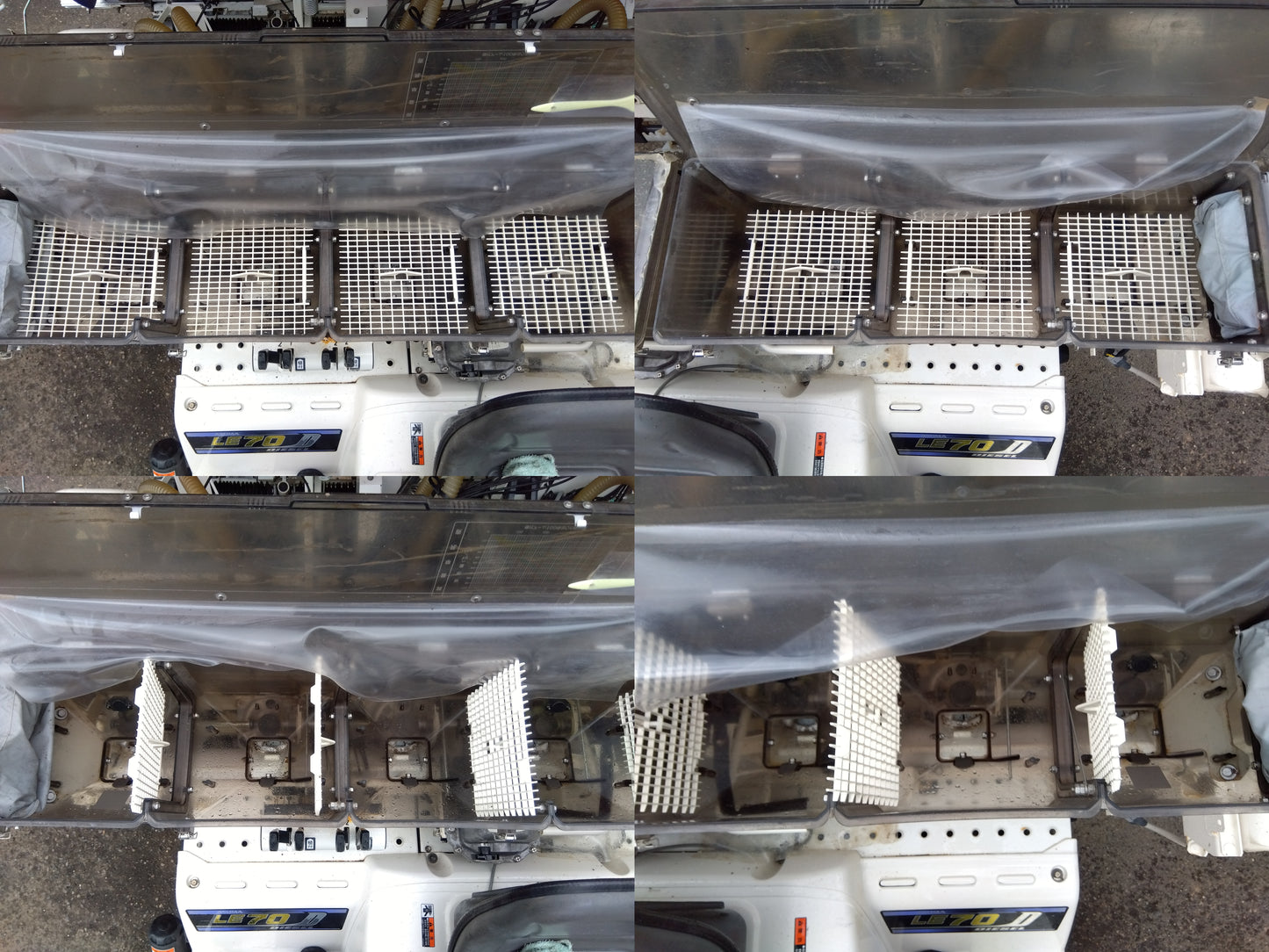 三菱　中古　田植機　LE70DR