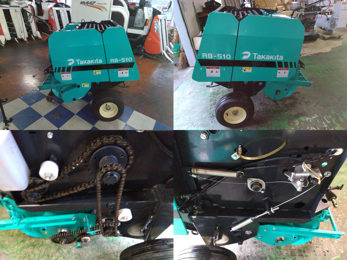 タカキタ　中古　ミニロールベーラ　RB-510