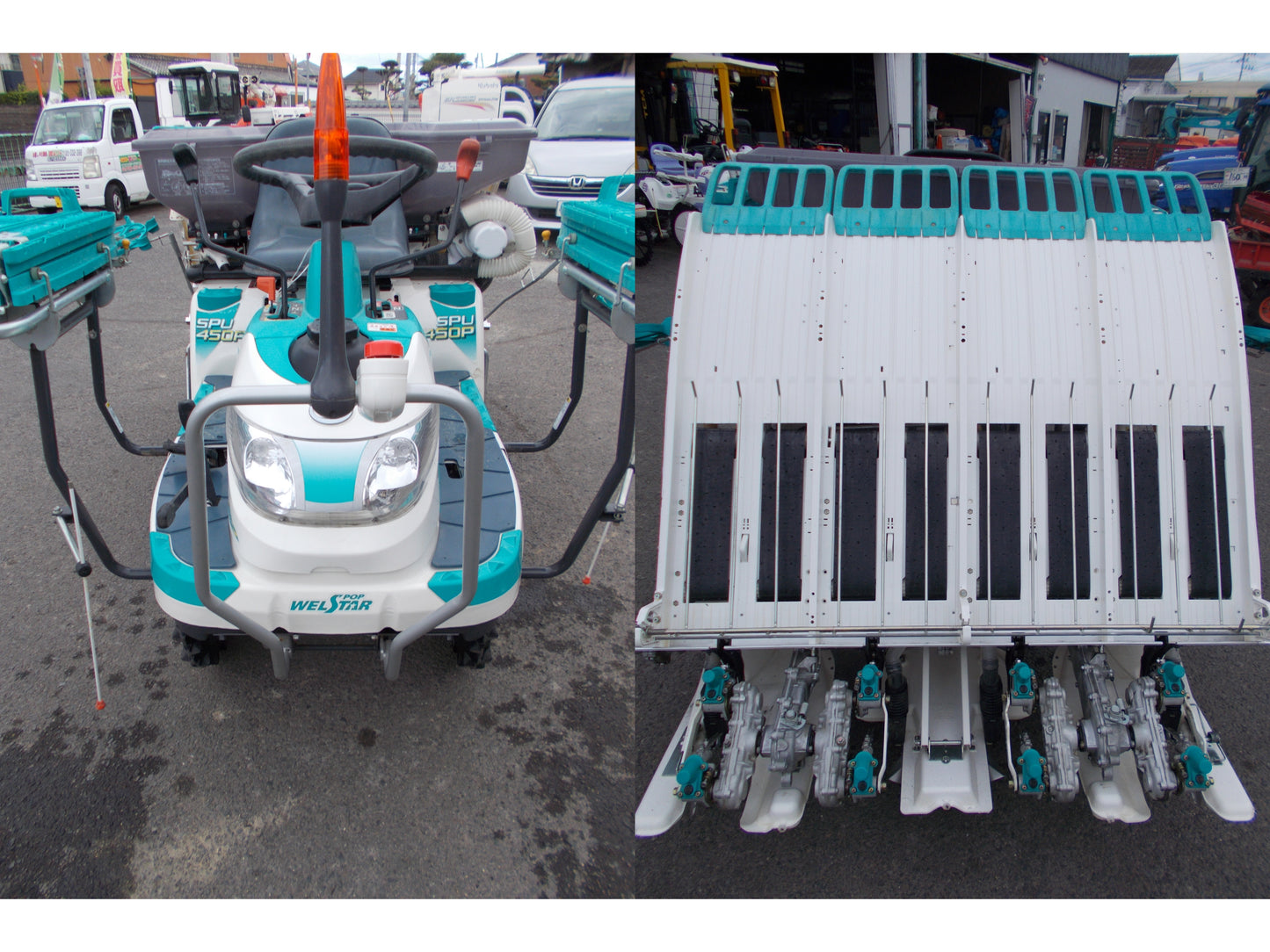 クボタ　中古　田植機　SPU450P