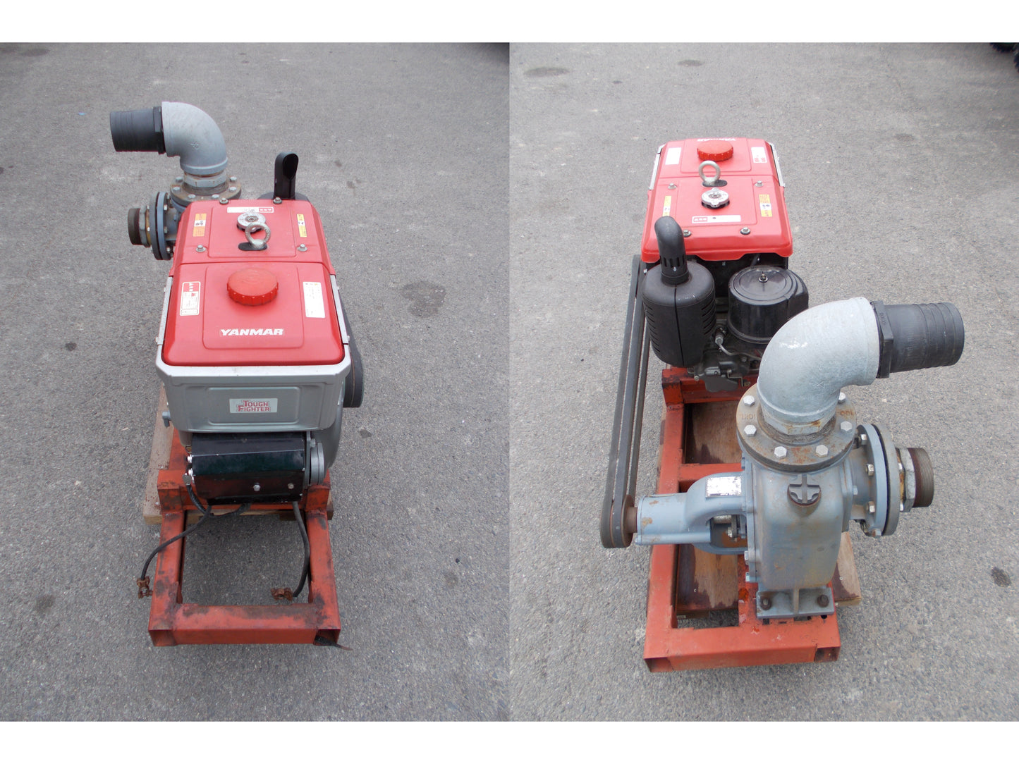 EBARA　中古　エンジンポンプ　100SQPB