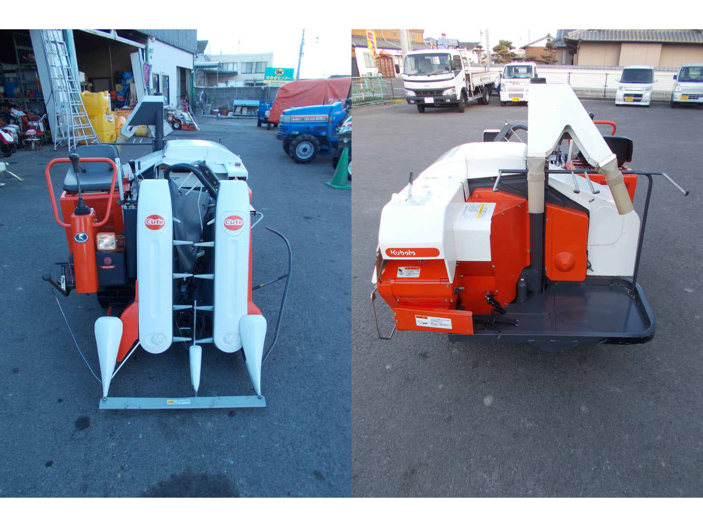 クボタ　中古　コンバイン　SR-J207