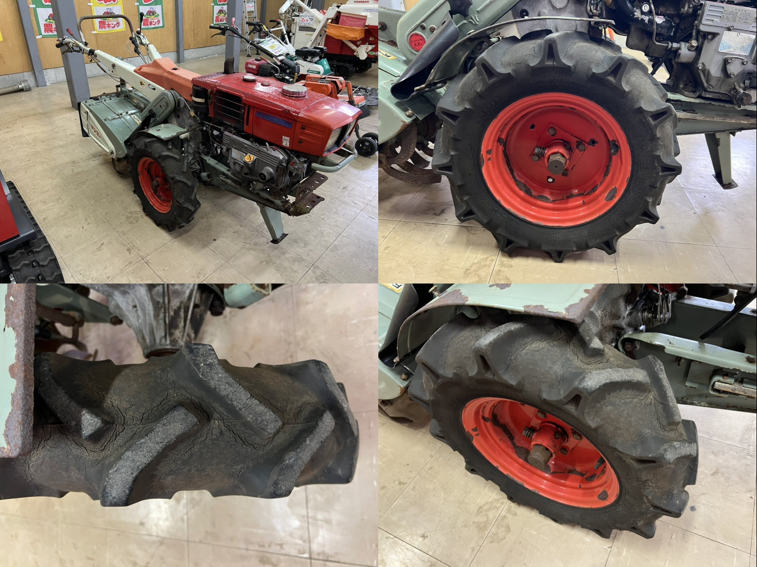 ヤンマー 中古 耕耘機【ディゼルエンジン】＊YC650G『茨城店 5390