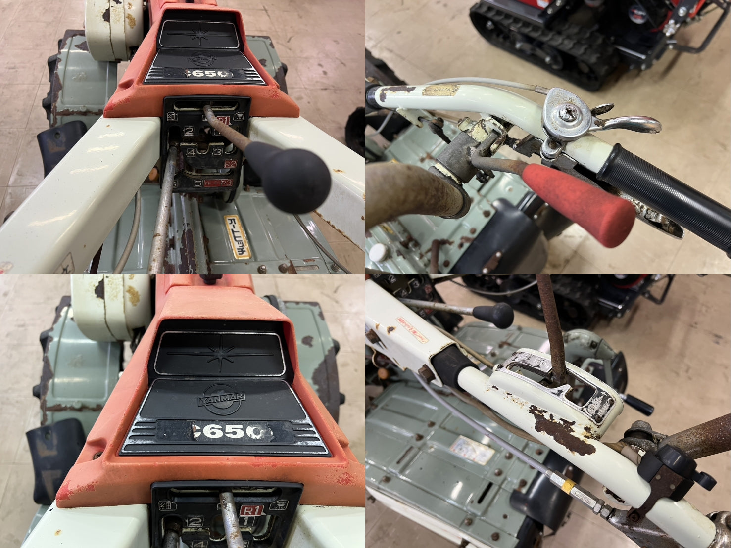 鹿児島発　ヤンマー6.5馬力ディーゼル耕運機YC650 鹿児島志布志市 ヤンマー ディーゼル 耕うん機 YC650 6.5馬力 軽油