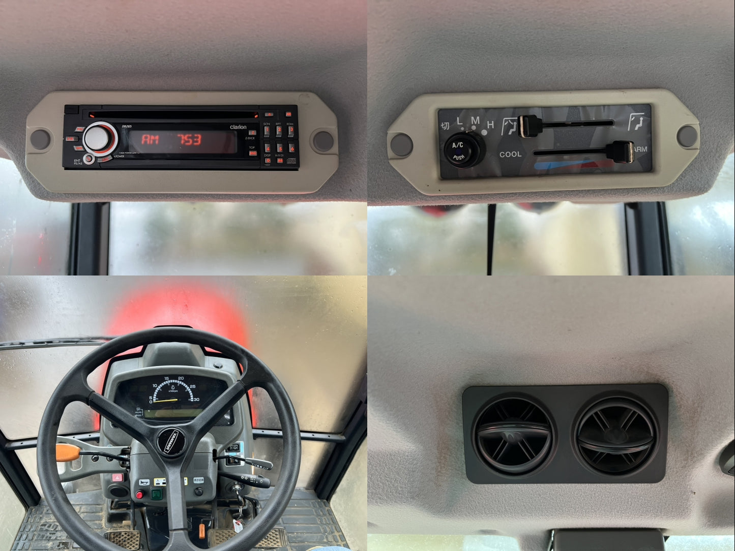 ヤンマー　中古　トラクター＋ロータリー【741時間・無段変速仕様】＊EG48Y＋SX2010『茨城店　5479』