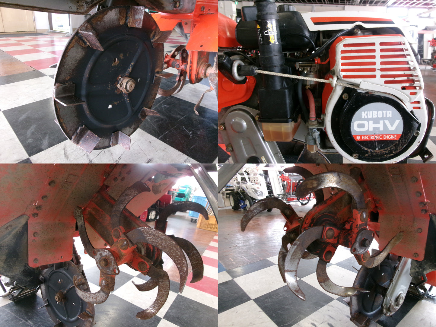 クボタ　中古　管理機　TS140