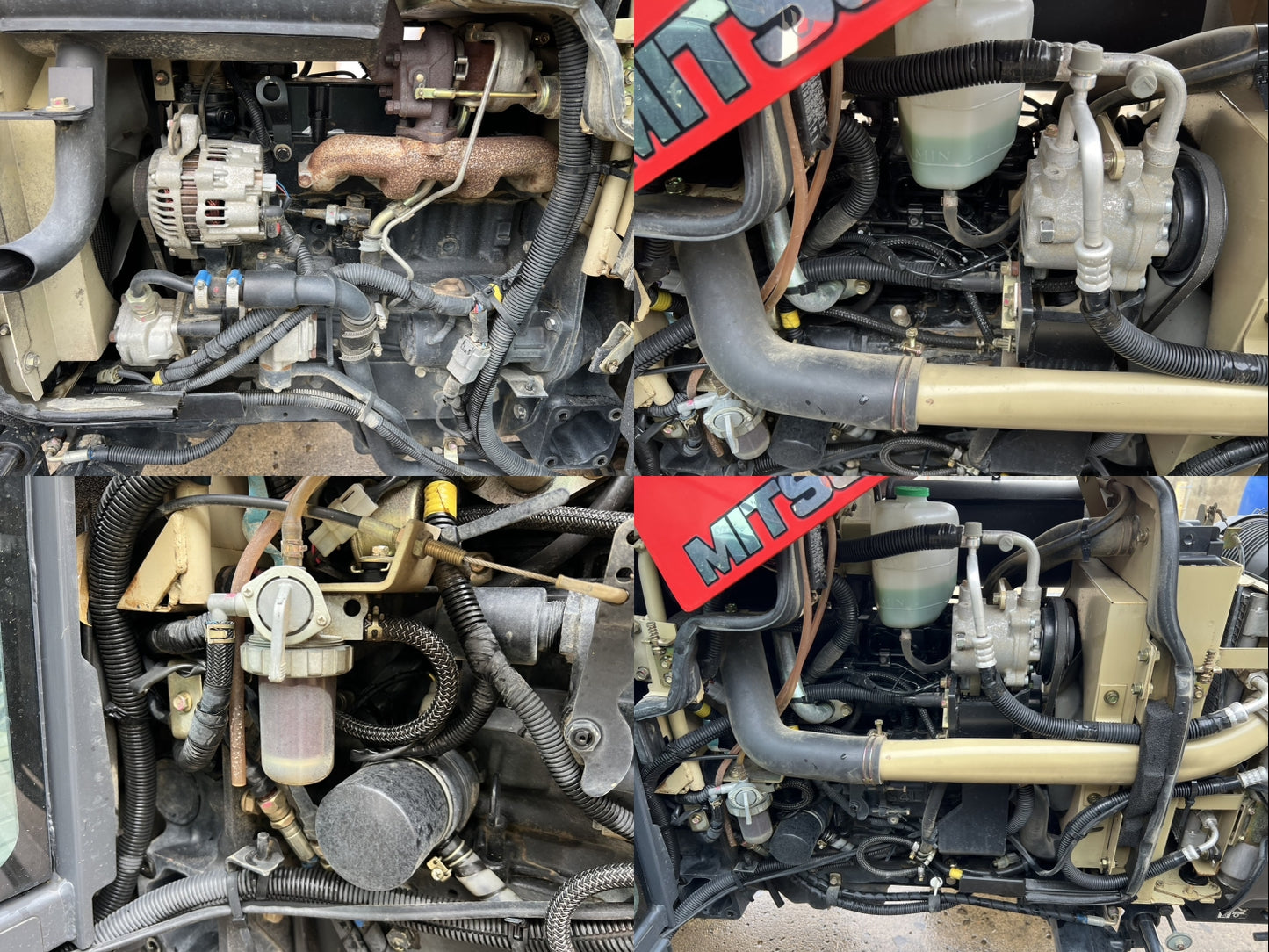 三菱　中古　トラクター＋ロータリー【692時間】GO32＋SX171『茨城店　5530』