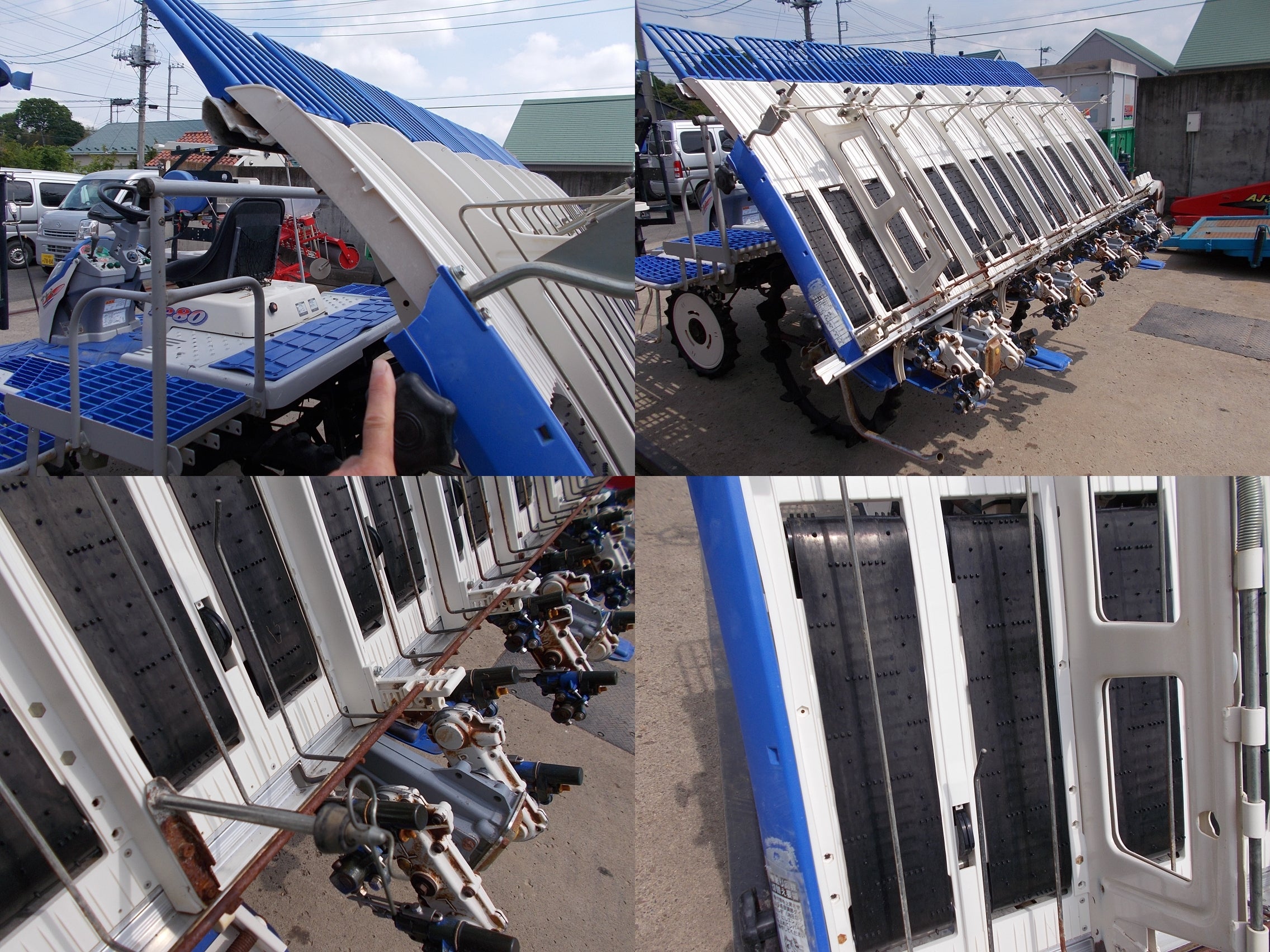 「新潟県長岡市発」三菱 田植機 LE80D 8条植 ディーゼル動作確認済み コンセプト｜Rice transplanter LE80D｜田植機｜製品情報｜製品紹介