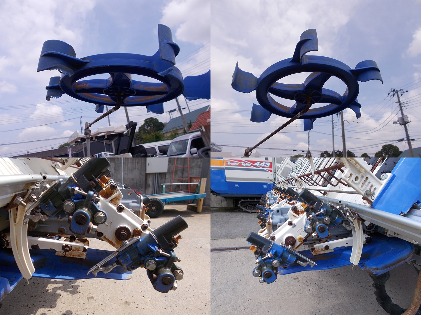 イセキ　中古　田植機　NP80D-L8　８条　ディゼルエンジン