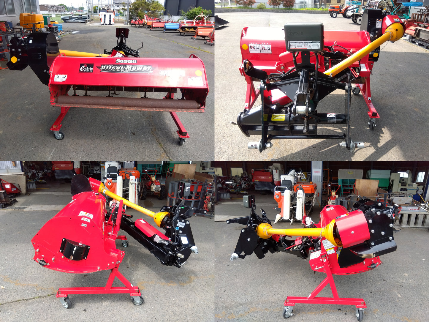 ササキ　中古　オフセットモア　KZX146D　【2069】