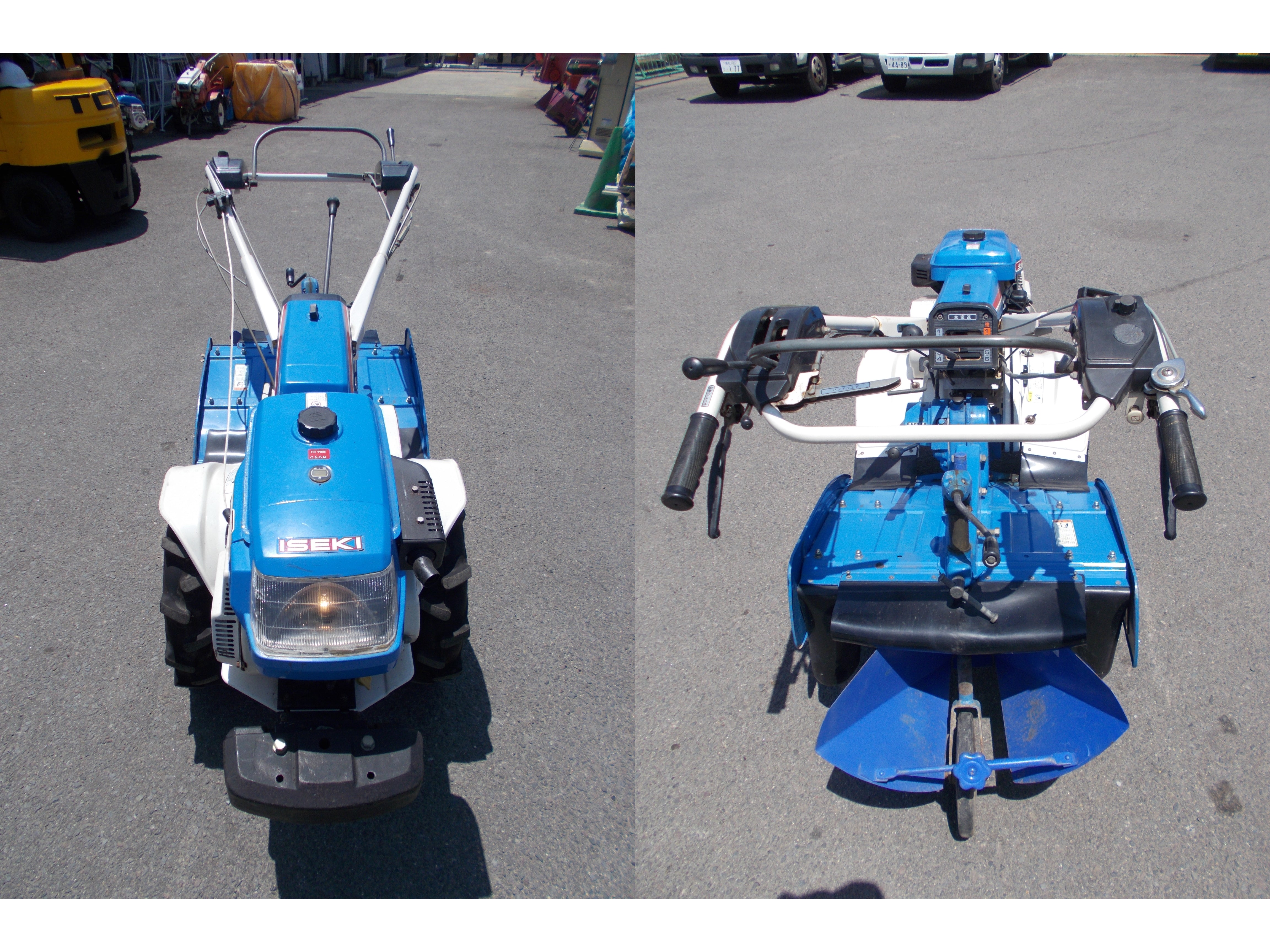 引取限定】中古 イセキ 耕運機 KVC63-RV 管理機 6馬力 農用トラクター