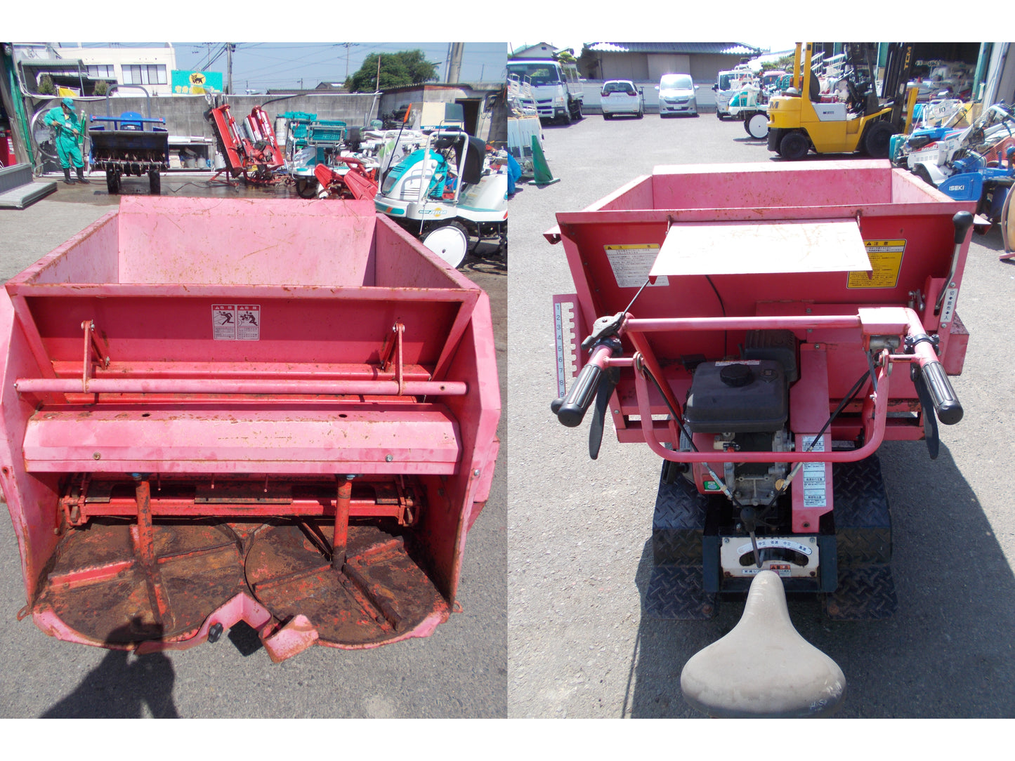 デリカ　中古　自走式マニアスプレッダー　DC156