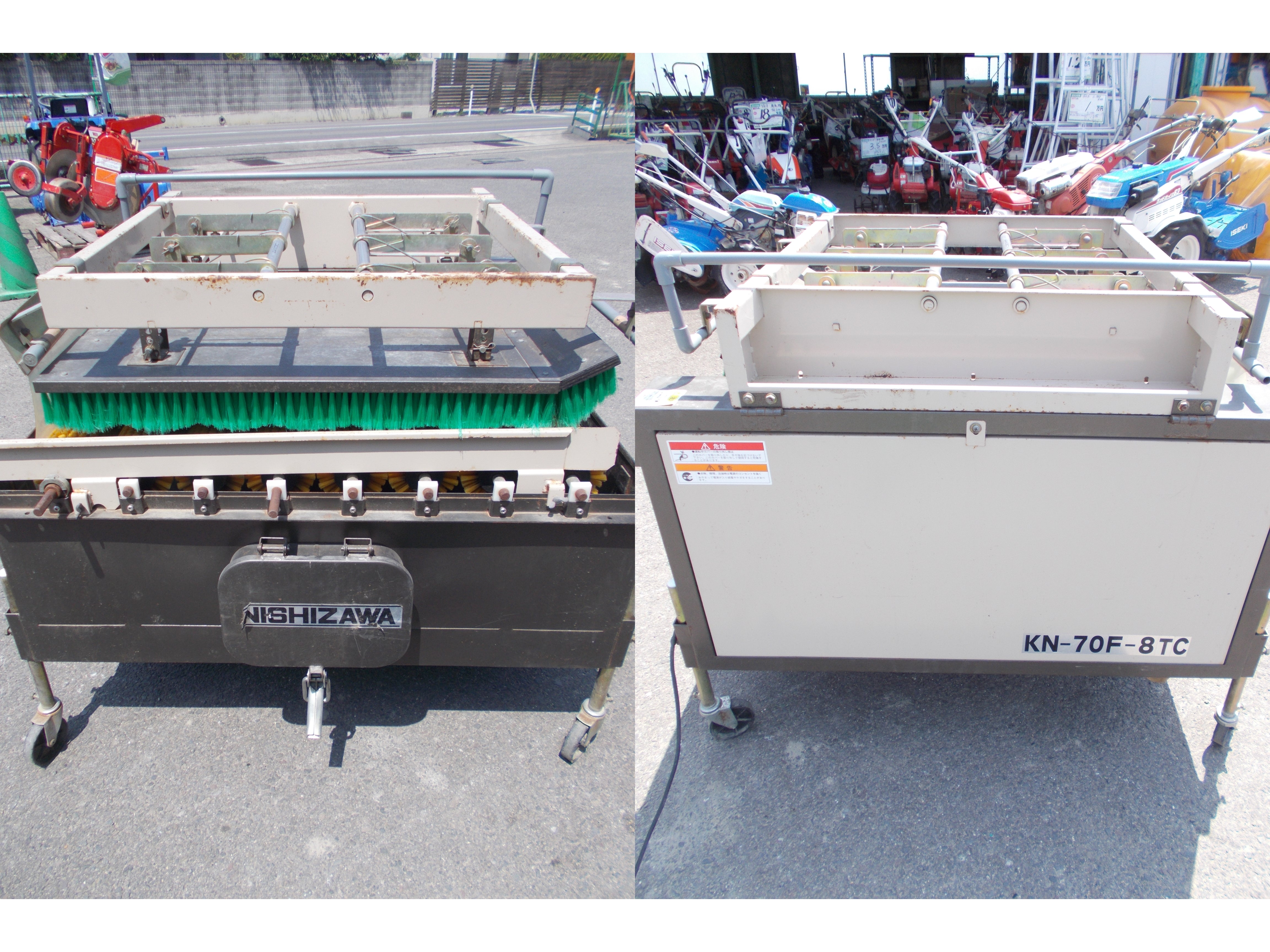 Fontaine セット ニシザワ 中古 大根洗浄機 – 農キング