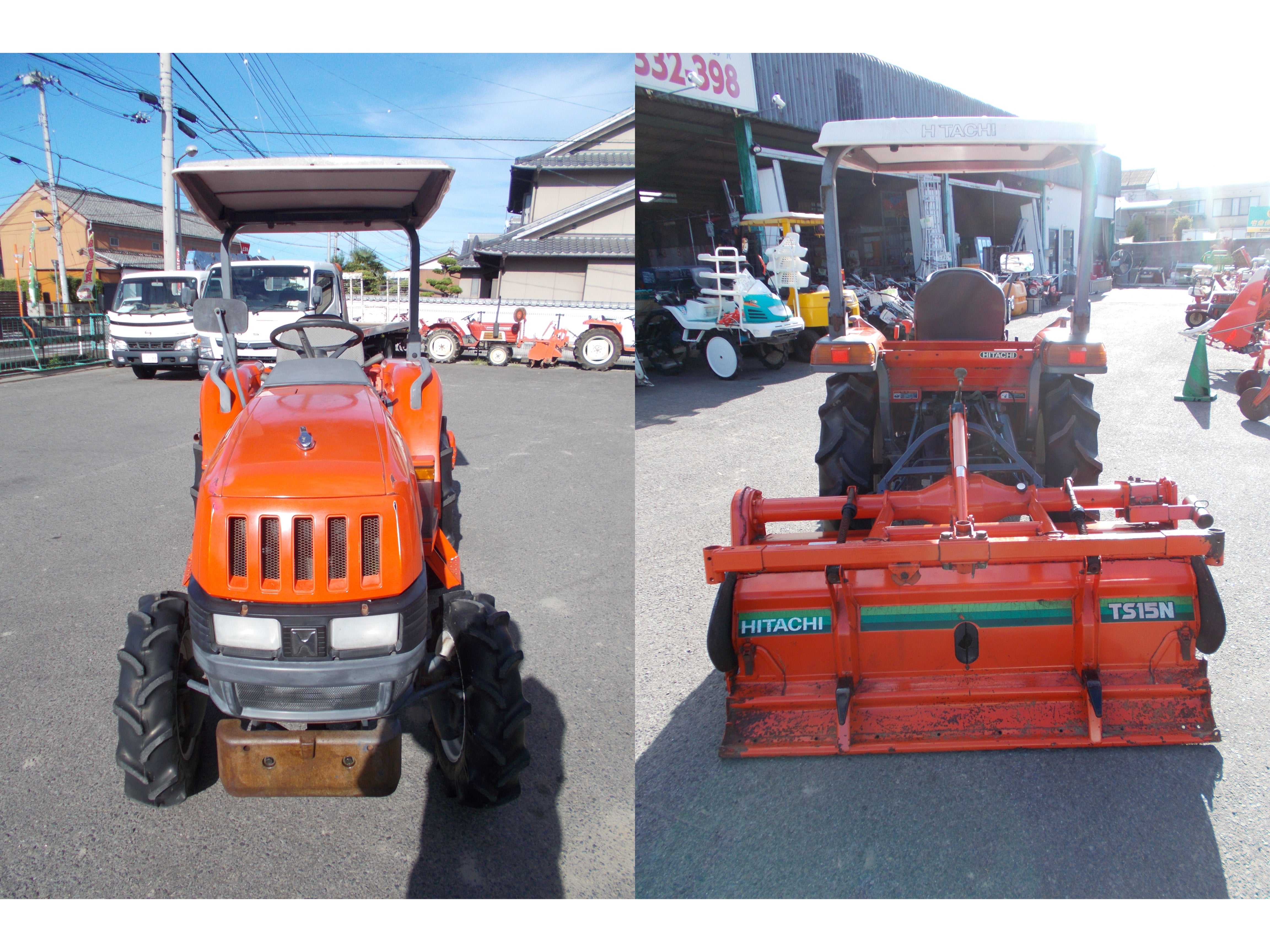 【SOLD OUT】日立 トラクター NZ235 23馬力 4WD 自動水平 逆転 倍速 キャノピー (クボタ GT23)【清掃・簡易整備済】【農機具でっく】【福岡】【トラクター】 Yahoo!オークション - 日立 日の本 トラクター NZ235 クボタGT23のOEM