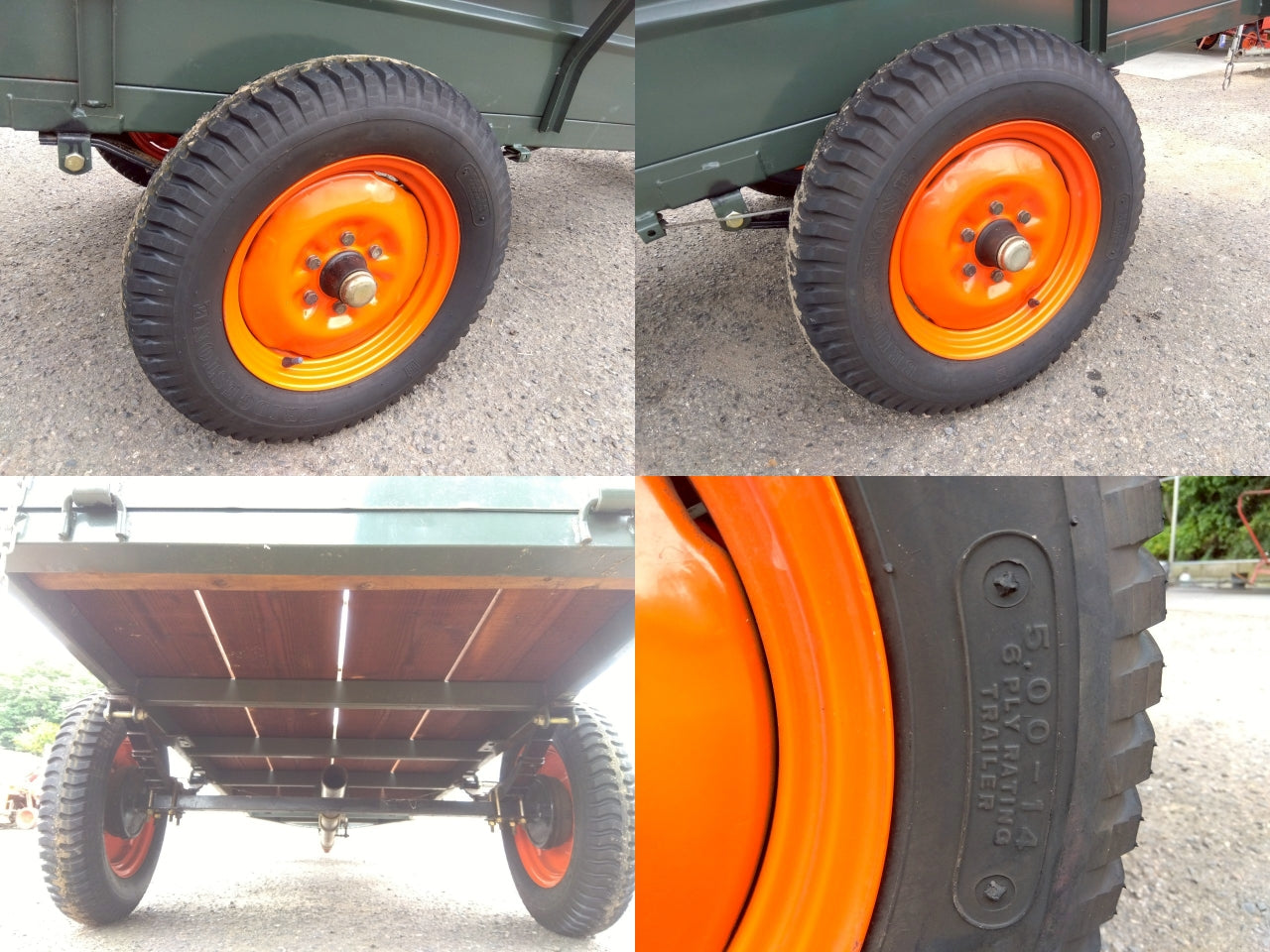 サンワ 中古 トレーラー 耕耘機用 – 農キング