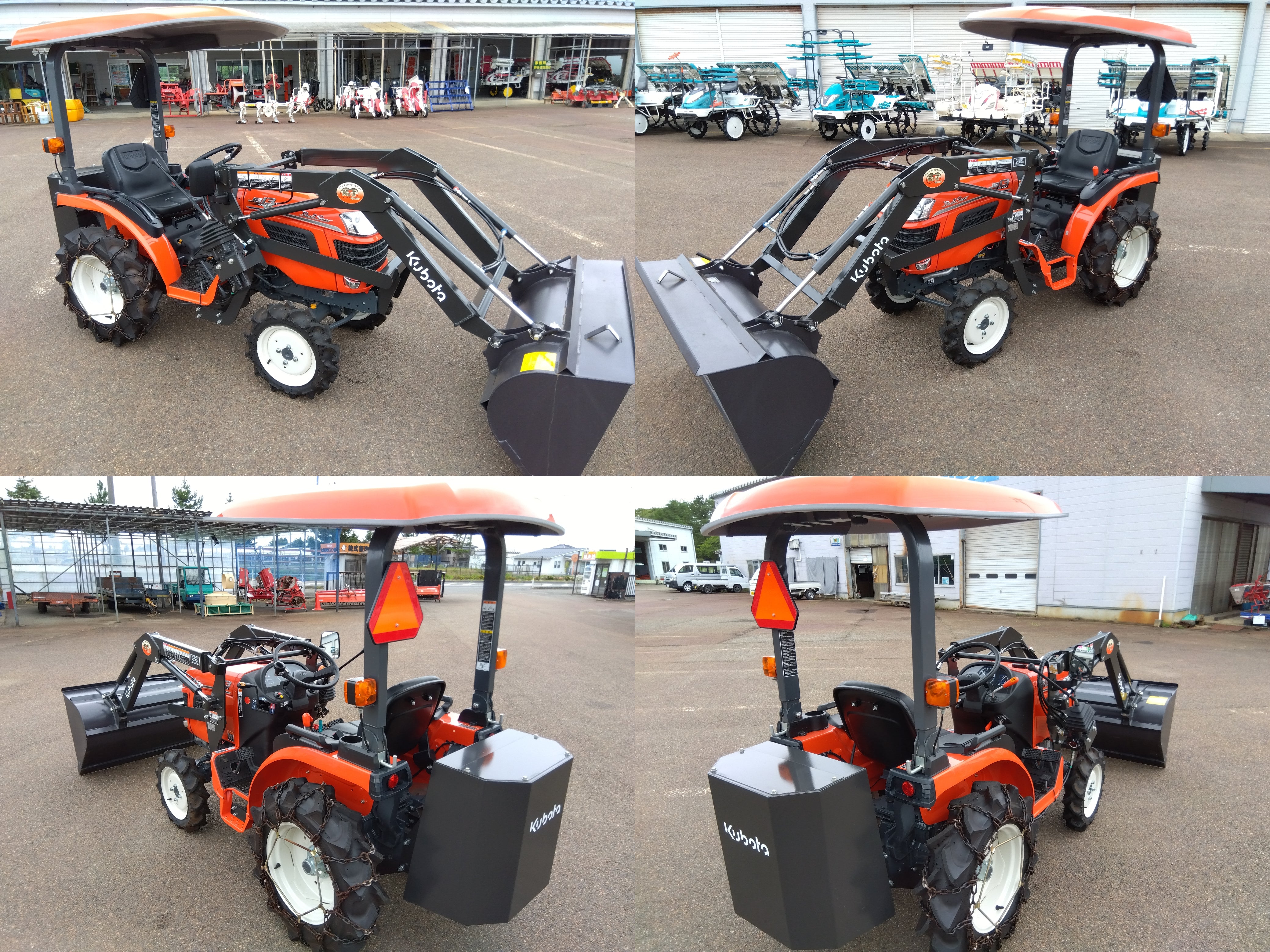 クボタ トラクター+ショベルローダ JB13X【山形店】 – 農キング