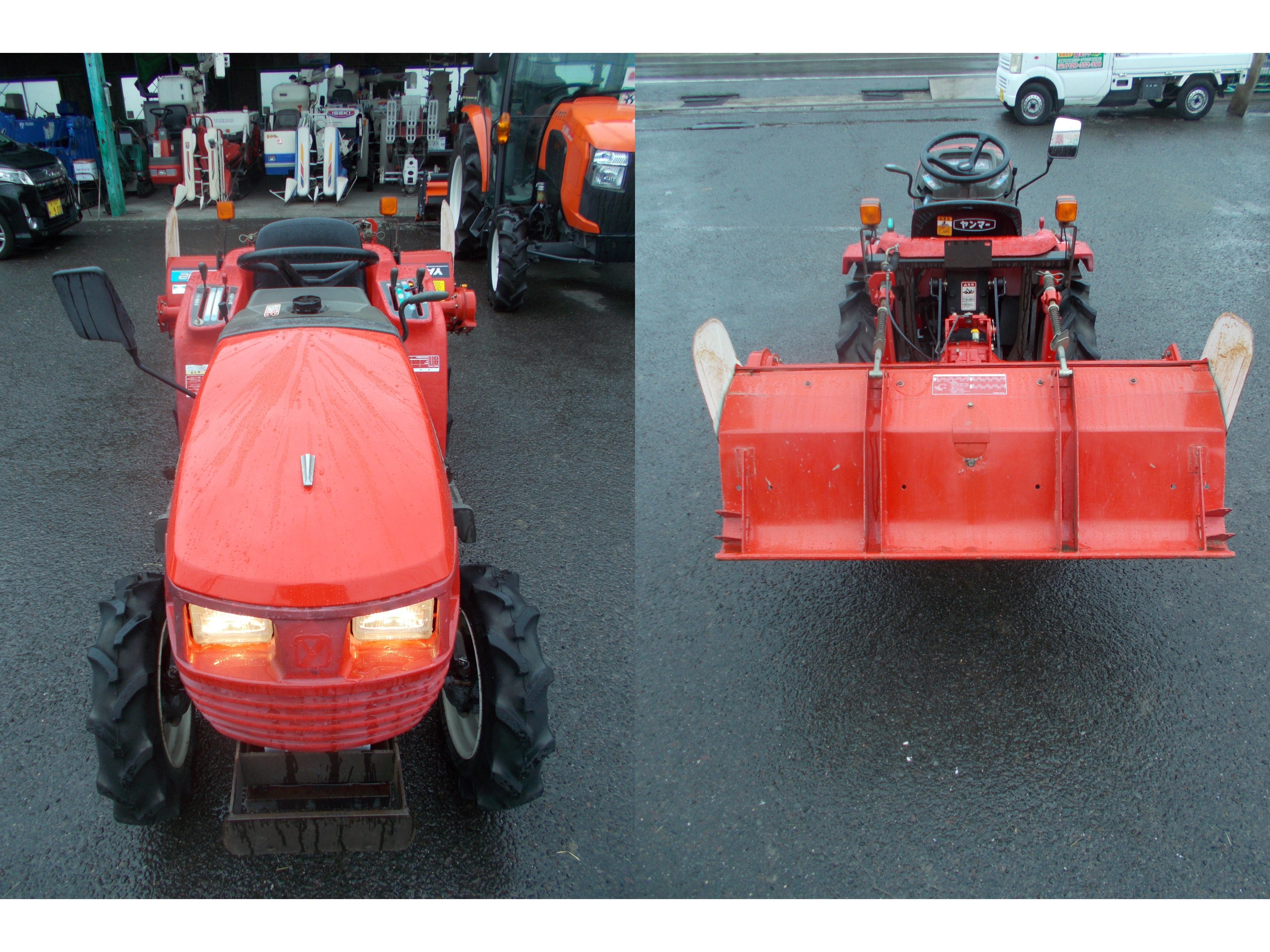 農機 ヤンマー トラクター Ke-2D ディーゼルエンジン セルスタート 4WD 中古 ヤンマー 中古 トラクター Ke-2D – 農キング