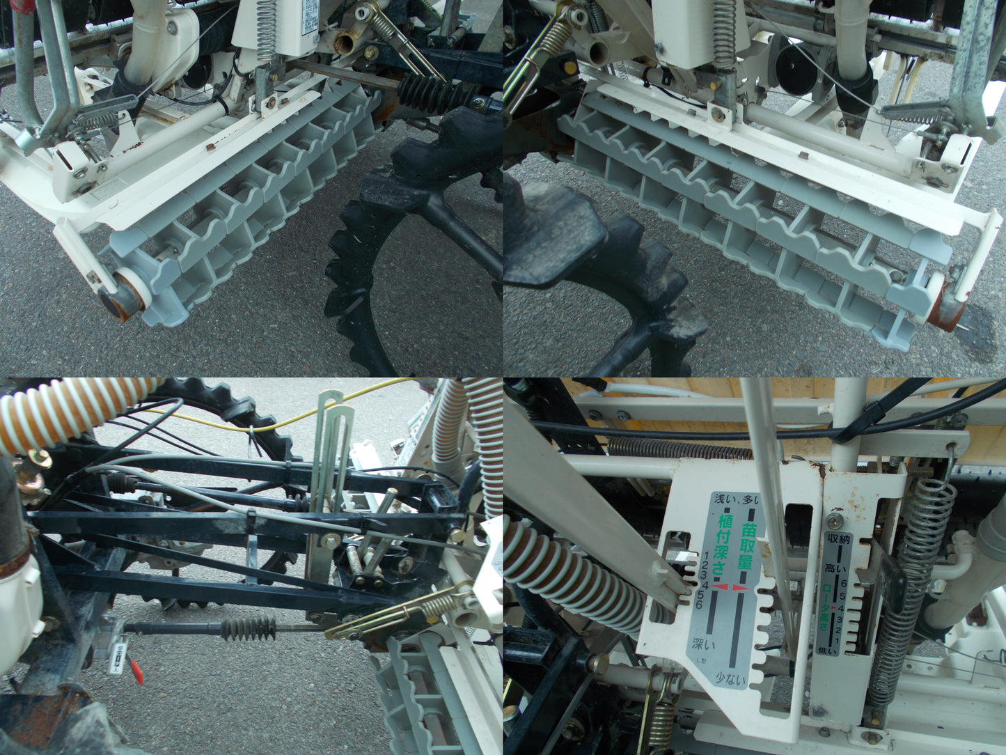 イセキ　中古　田植機　PQZ43K-ULF