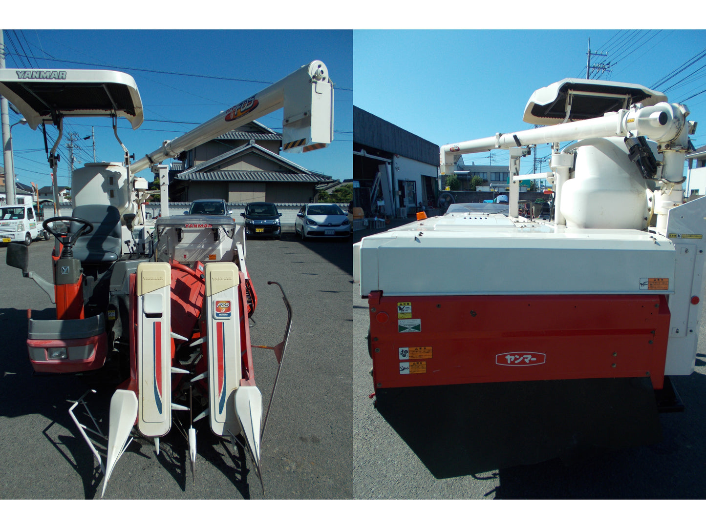 ヤンマー　中古　コンバイン　GC218G