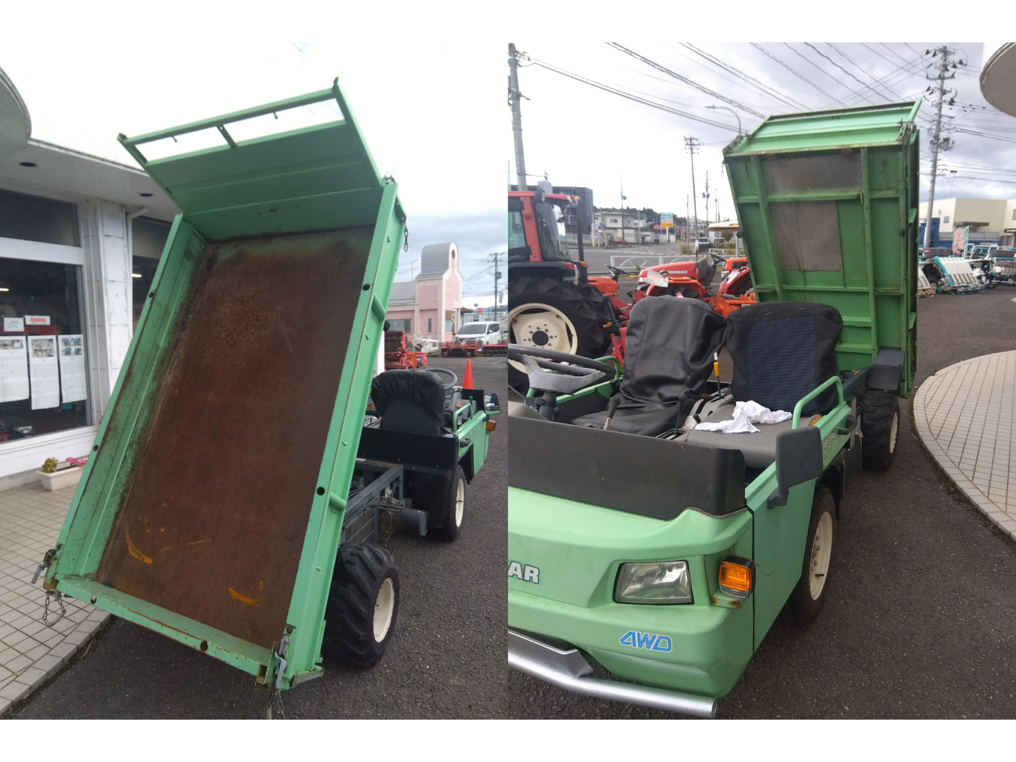 ヤンマー　中古　運搬車　HFG187RP-4WD