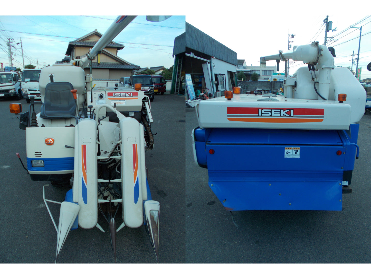 イセキ　中古　コンバイン　HVB217G-EZKWC　