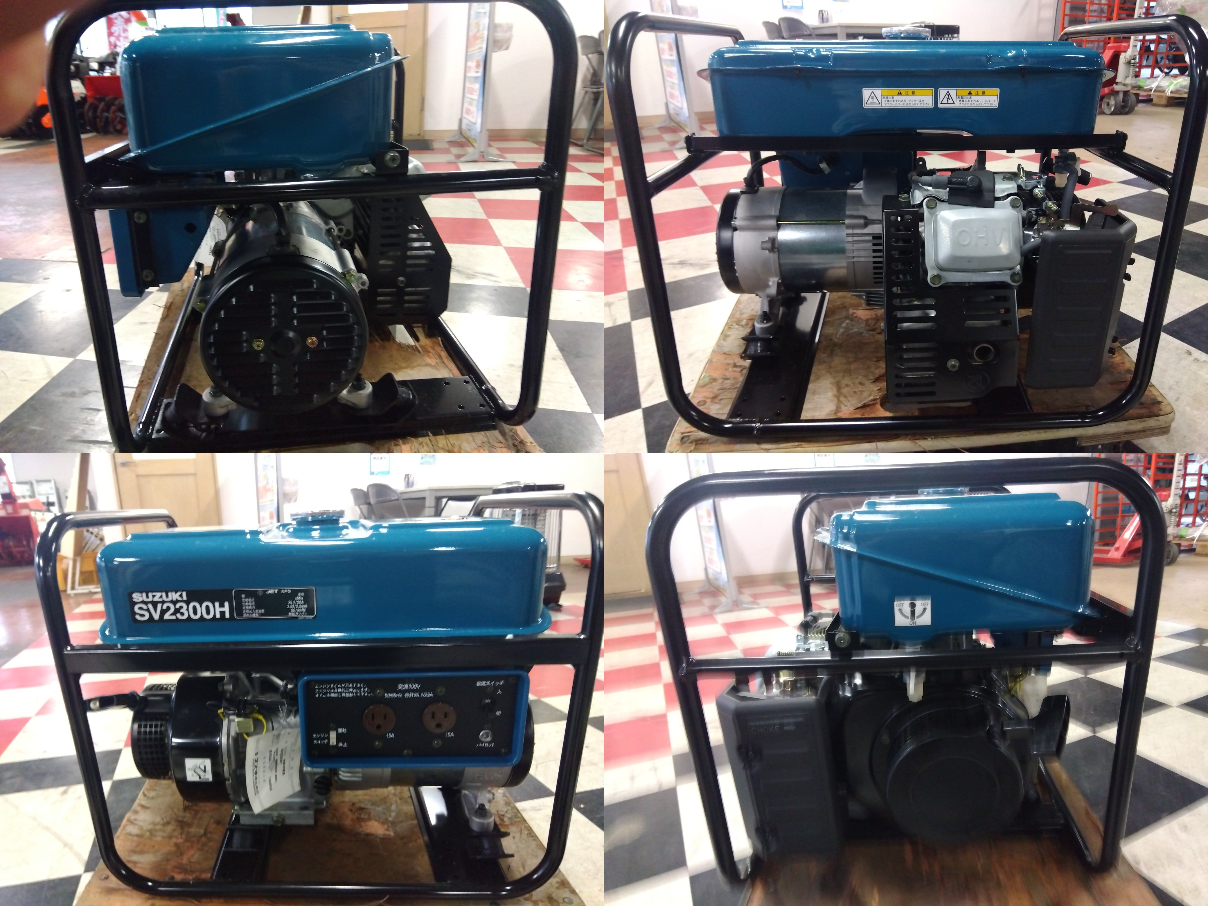 スズキ 中古 発電機 SV2300H – 農キング