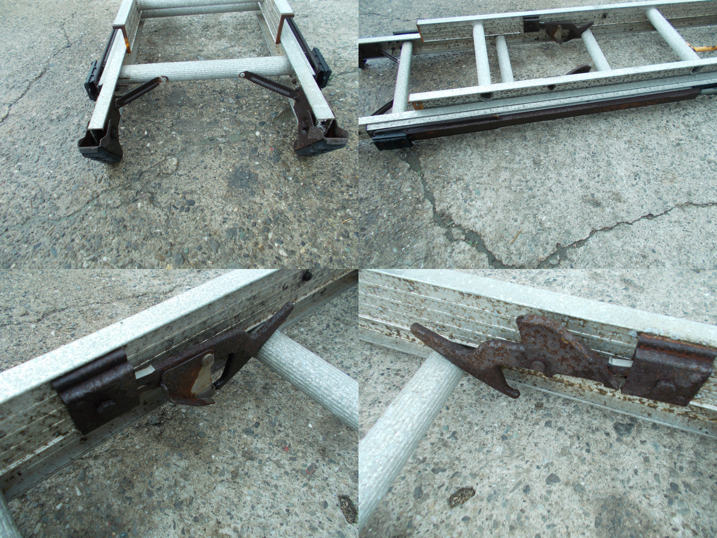 メーカー不明　中古　2連ハシゴ