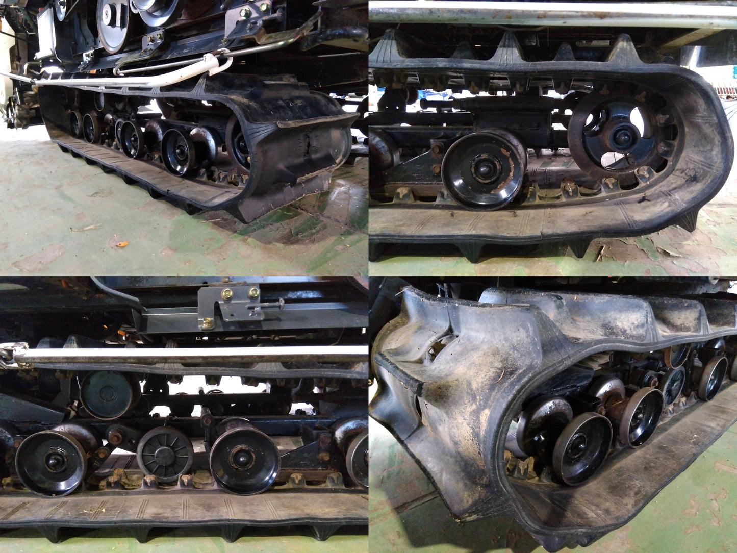 三菱 自脱式2条コンバイン VM4G（VMS16G）ワイドクローラー仕様【山形店】